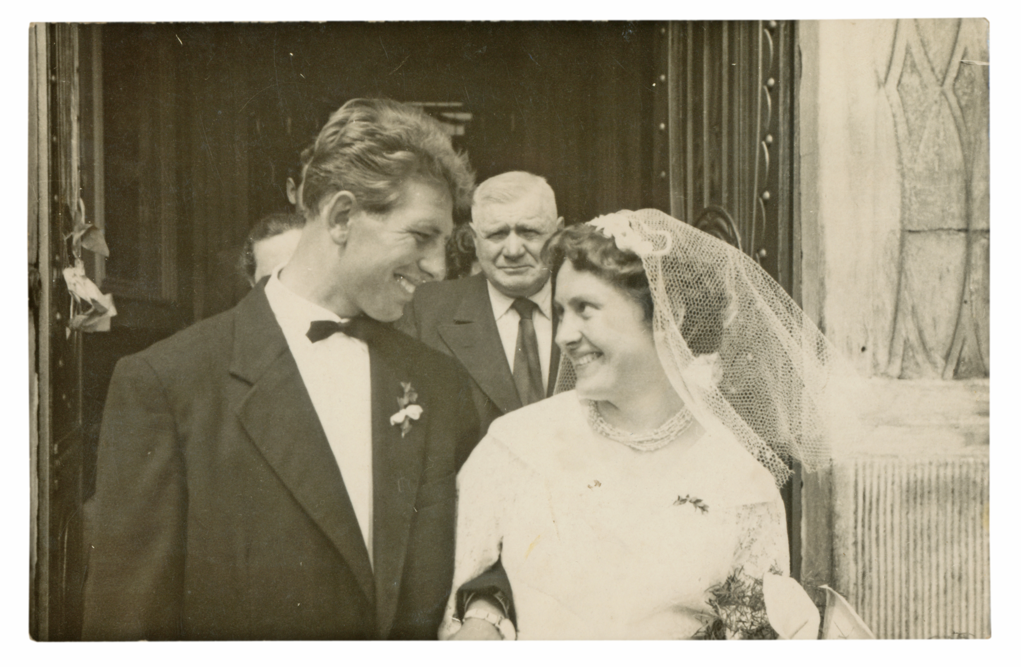 Prague,,Czechoslovak,Republic,,Circa,1955,-,Wedding,Day,-,Circa