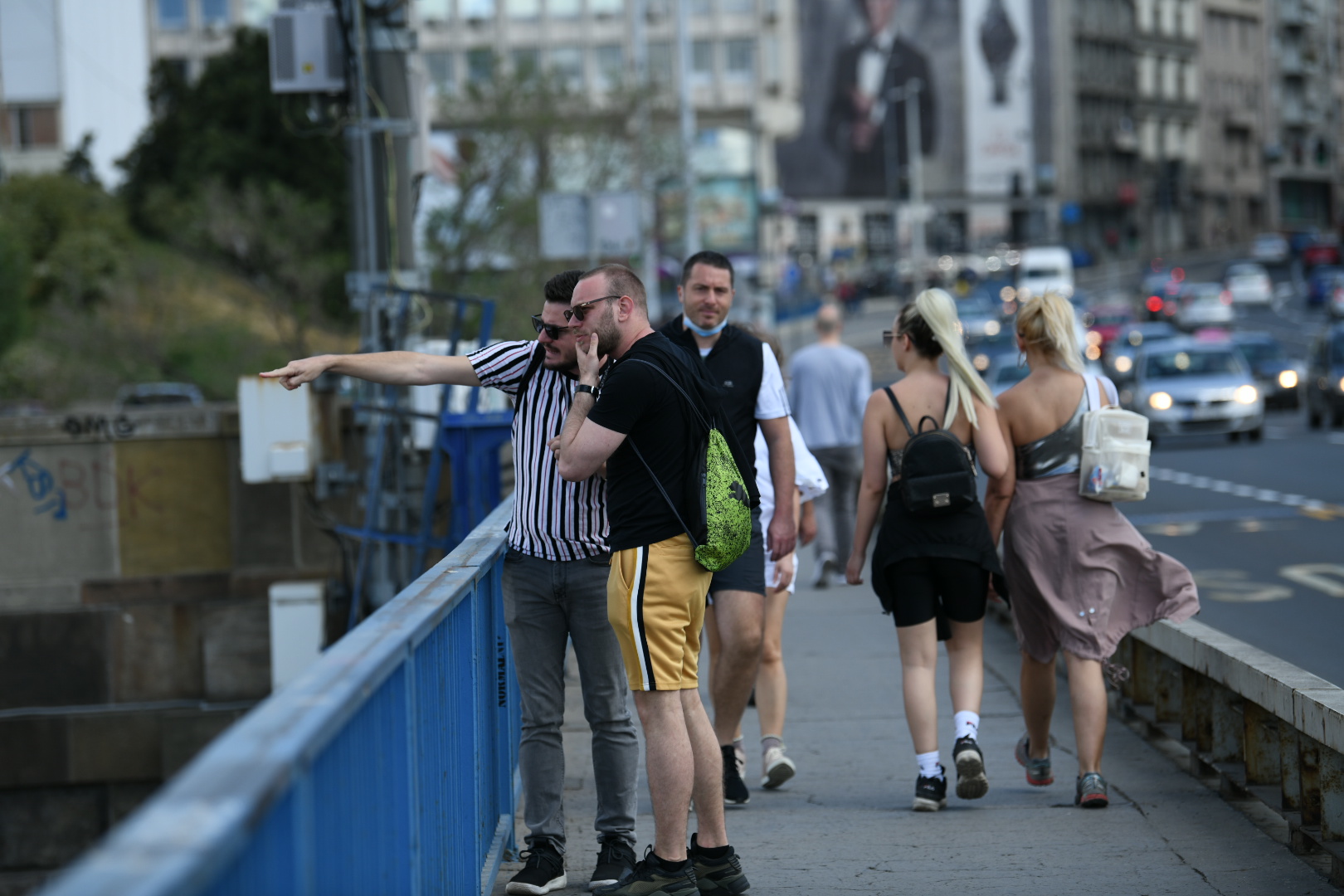 Beograd 30.04.2020 Brankov most, koronavirus, šetači, lep dan Foto: Vesna Lalić/Nova.rs
