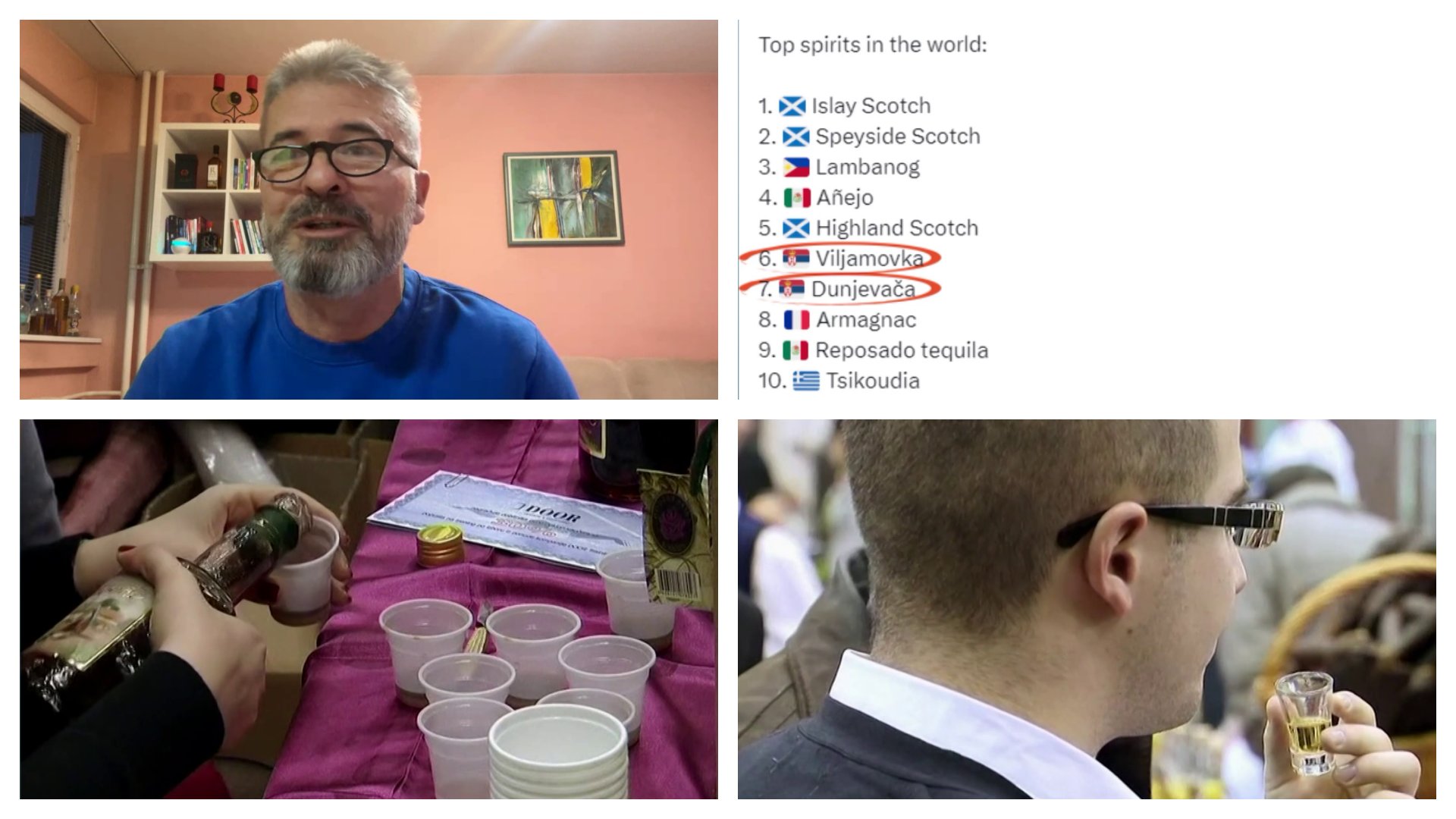Srpska rakija na vrhu sveta