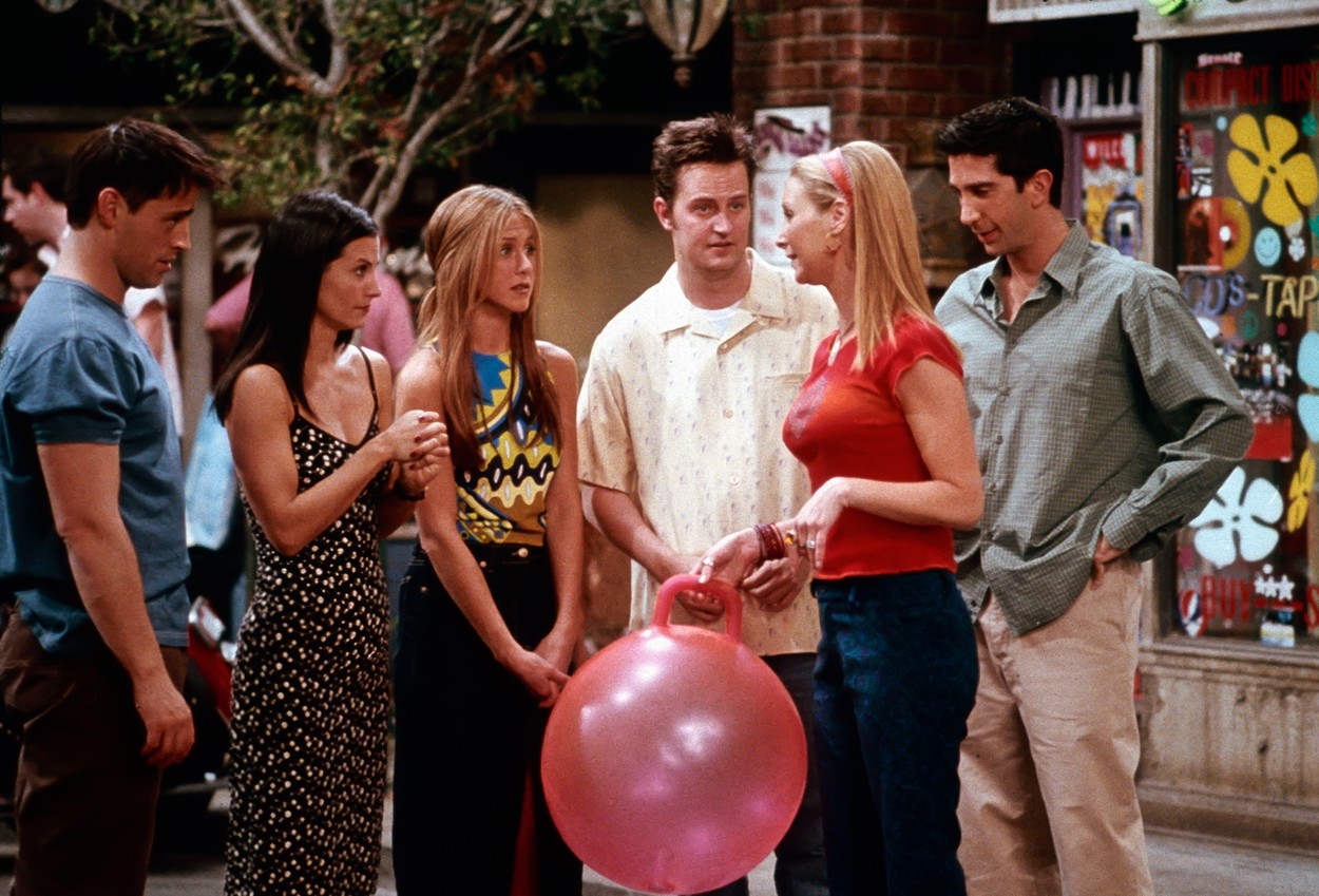 Lisa Kudrow, Jennifer Aniston, Matt LeBlanc, Matthew Perry, Courteney Cox and David Schwimmer
