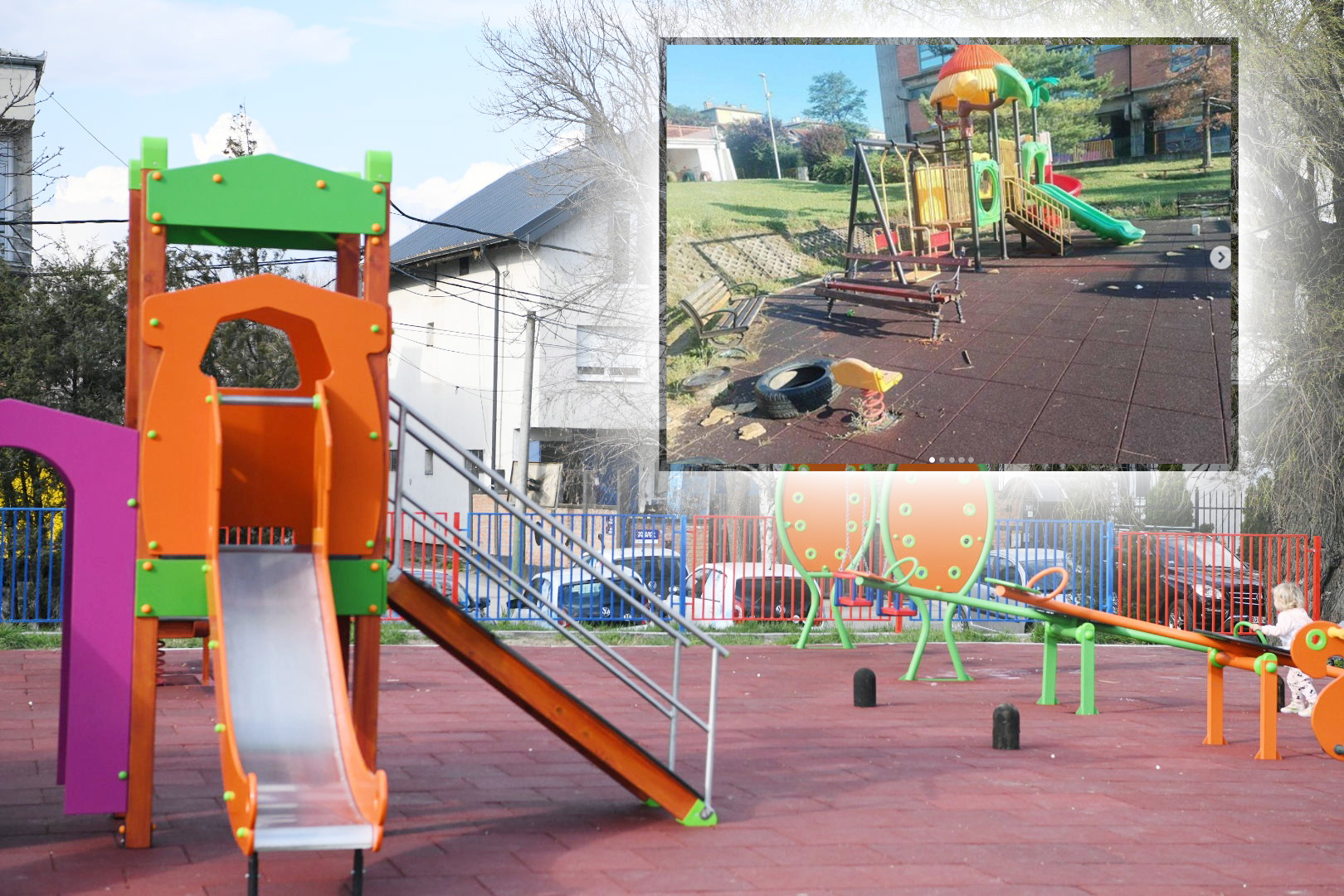 Park, igralište, dečije igralište, penjalice, ilustracija
Beograd 21.03.2023. Mesto gde je isplivalo telo jednog od četvorice mladića koji su ispali iz čamca. Reka, Dunav, isplivalo telo, čamac, hronika Foto: Vesna Lalić/Nova.rs