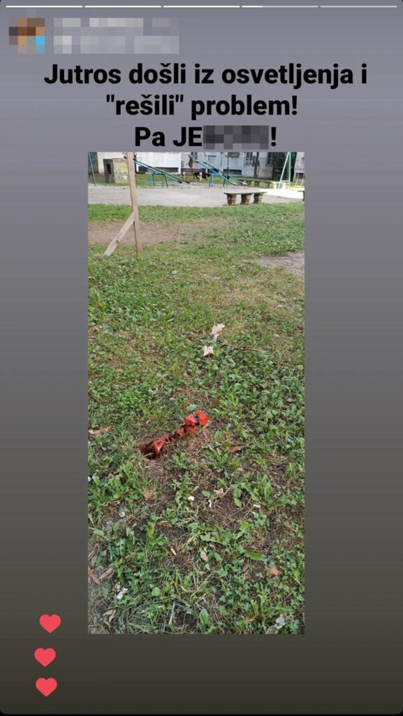 žice od struje vire iz zemlje
Gole žice “pune struje” vire iz zemlje: Devojčicu (7) stresla struja, nadležni iz Javne rasvete problem rešili najlon kesom