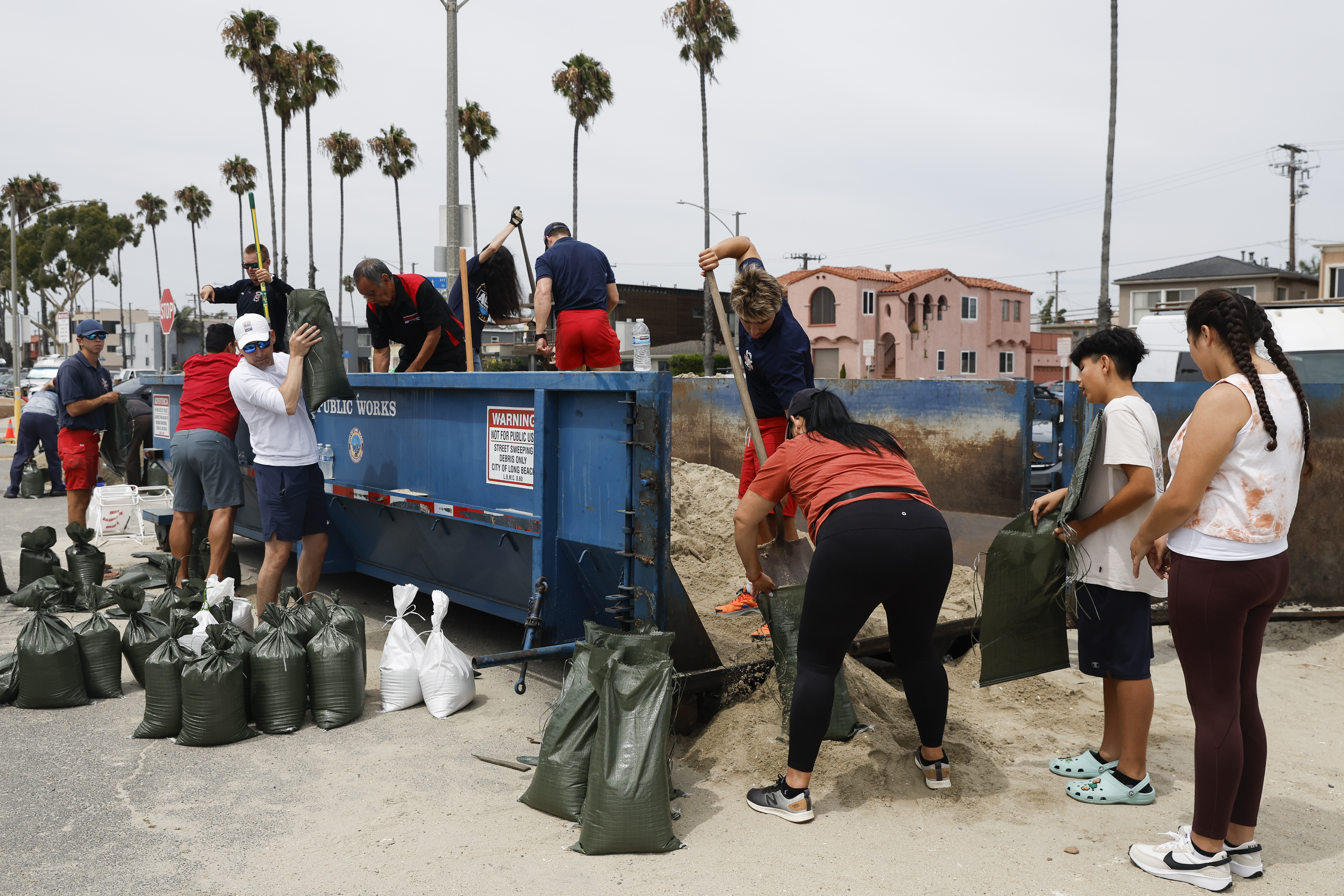 Preparations Ahead of Hurricane Hilary in Southern California