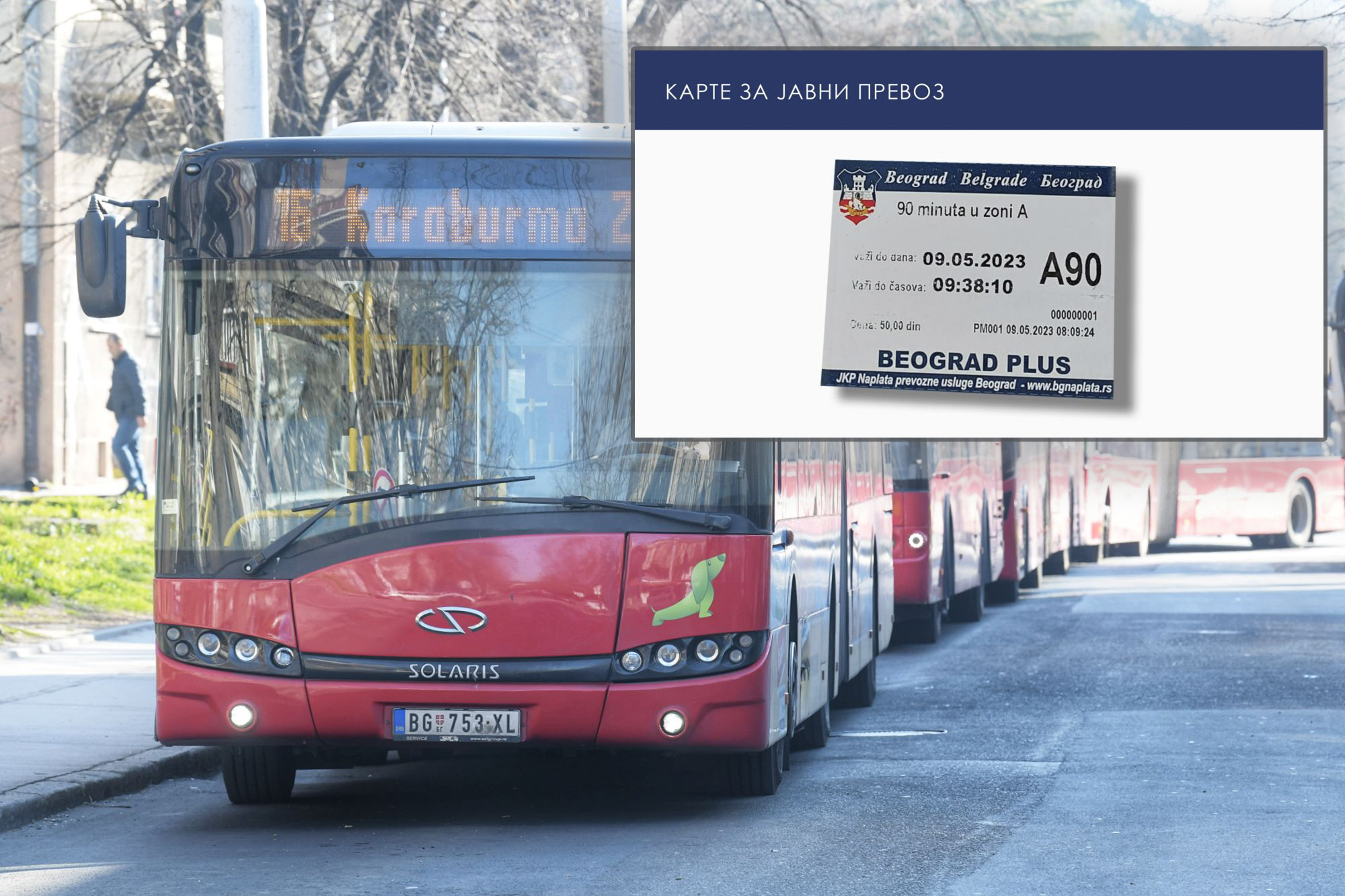 Beograd 17.03.2020. Saobraćaj u Beogradu za vreme koronavirusa i vanrednog stanja Foto:Goran Srdanov/Nova.rs