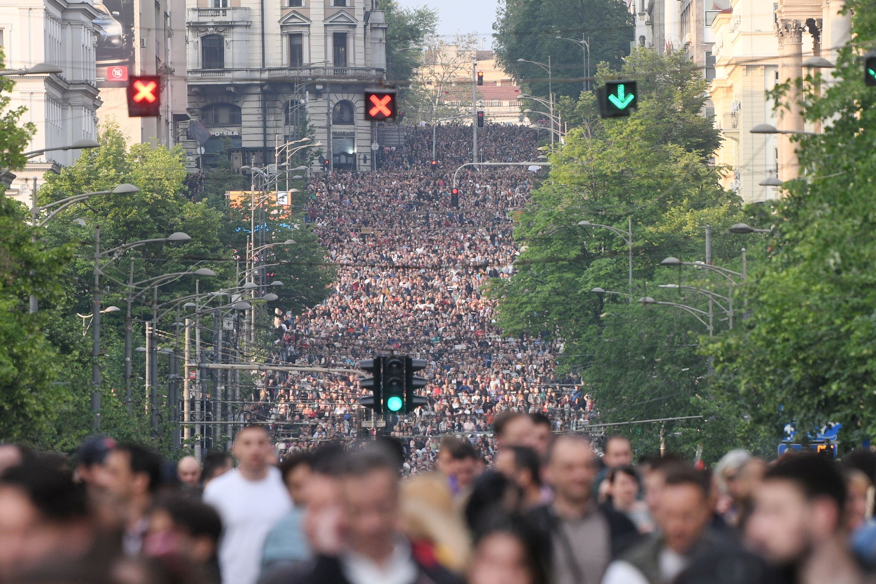 Protest Najbolje fotke za ujutru