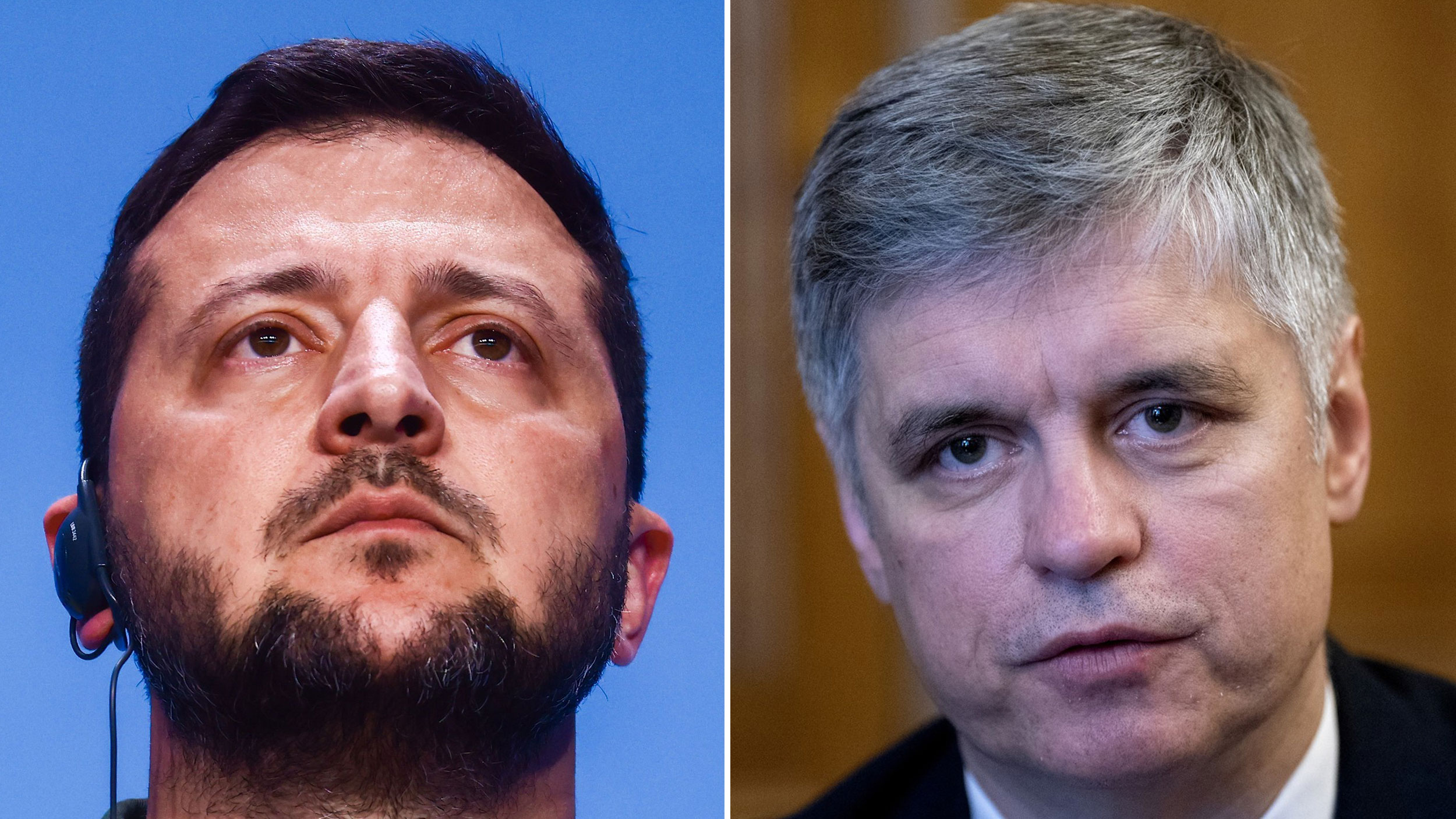 Volodimir Zelenski i Vadim Pristaiko