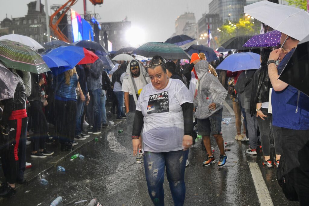 Beograd 26.05.2023. SNS, kontramiting,  Foto: Goran Srdanov/Nova.rs