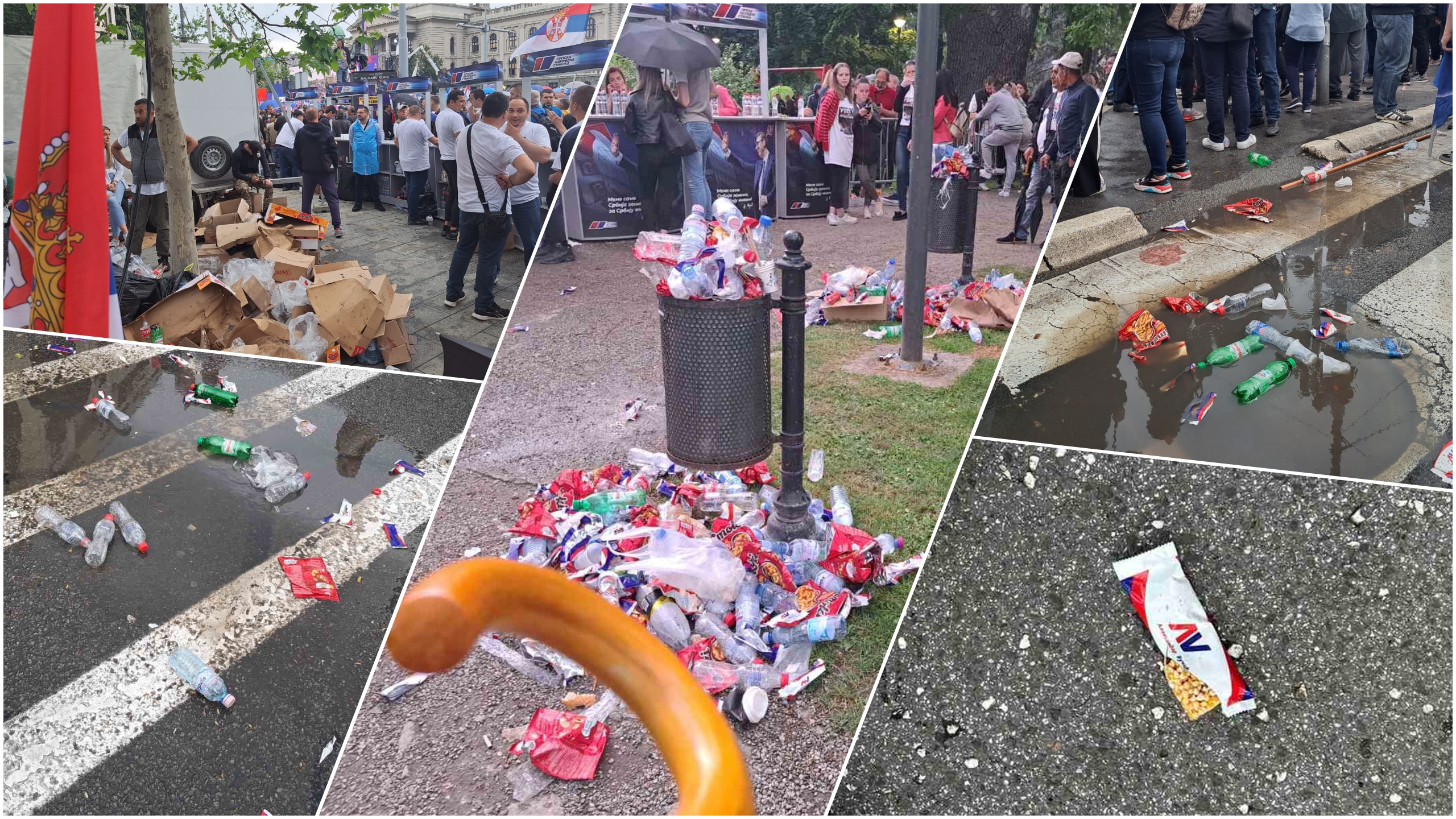 SNS, kontramiting, smeće, đubre, djubre Foto: Nova.rs