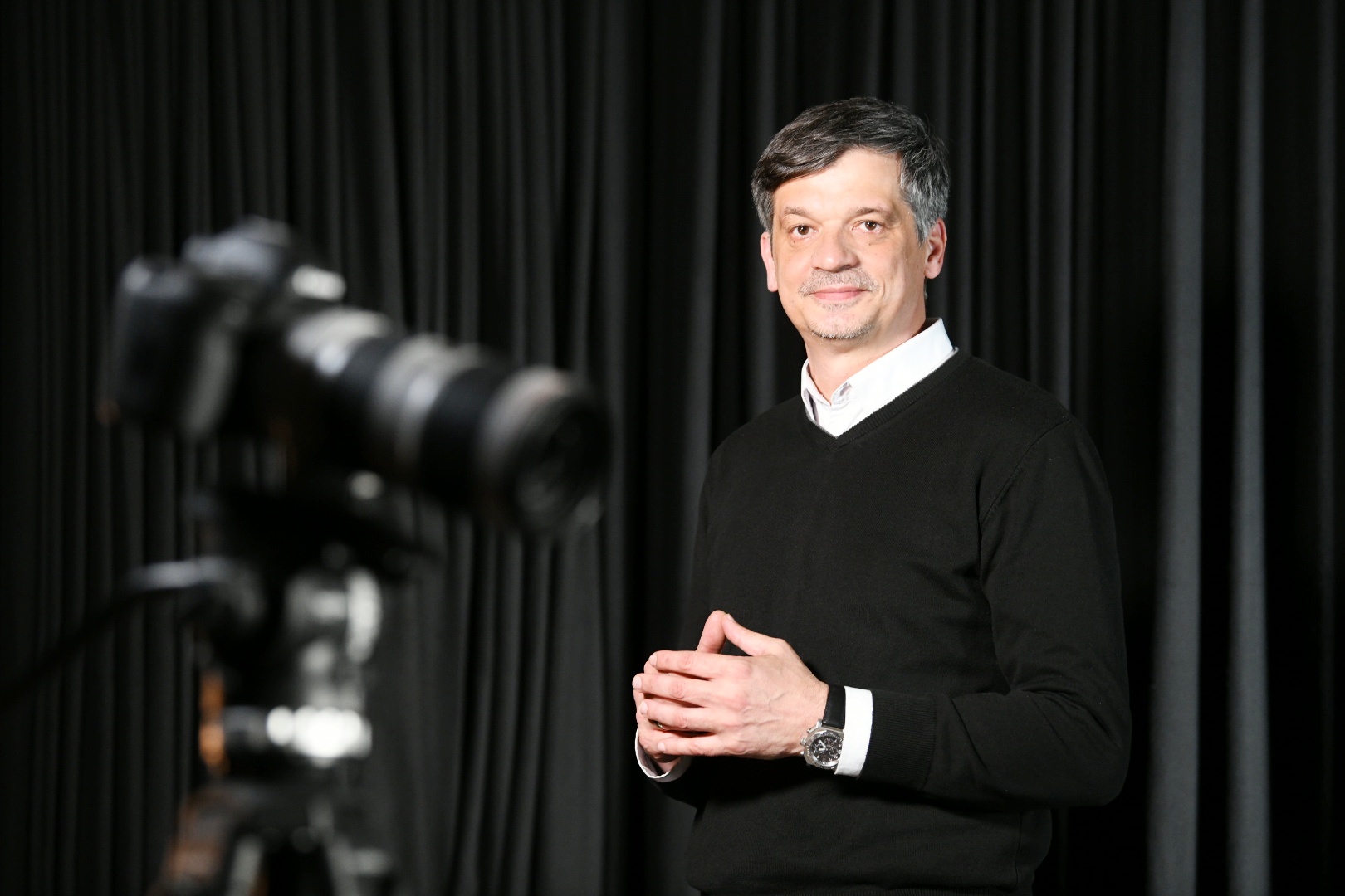 Beograd 12.04.2023. Željko Bodrožić, novinar, predsednik NUNS-a, NUNS, intervju Foto: Vesna Lalić/Nova.rs