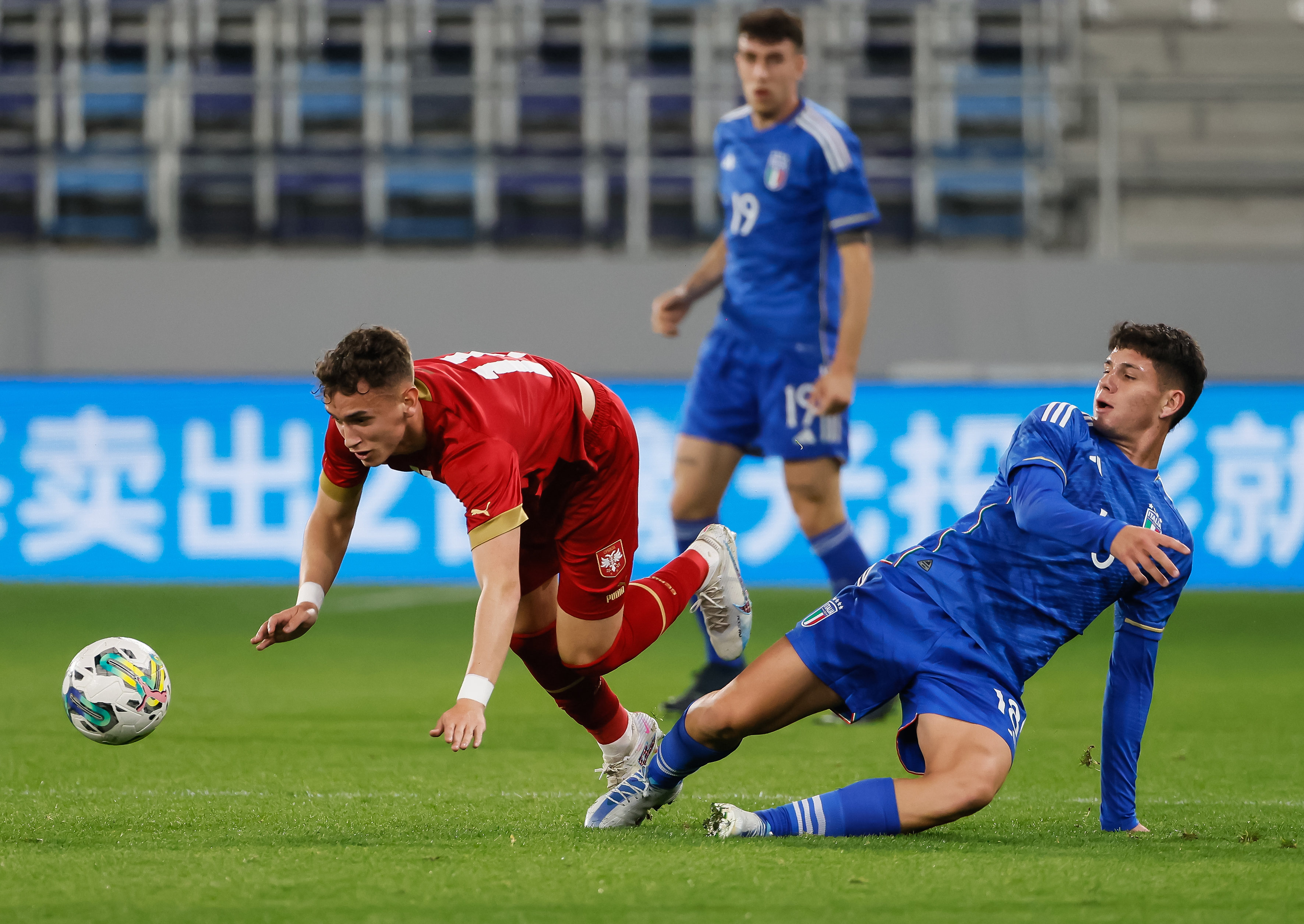 Srbija Italija, fudbal, Foto: Marko Djokovic/Starsport.rs ©