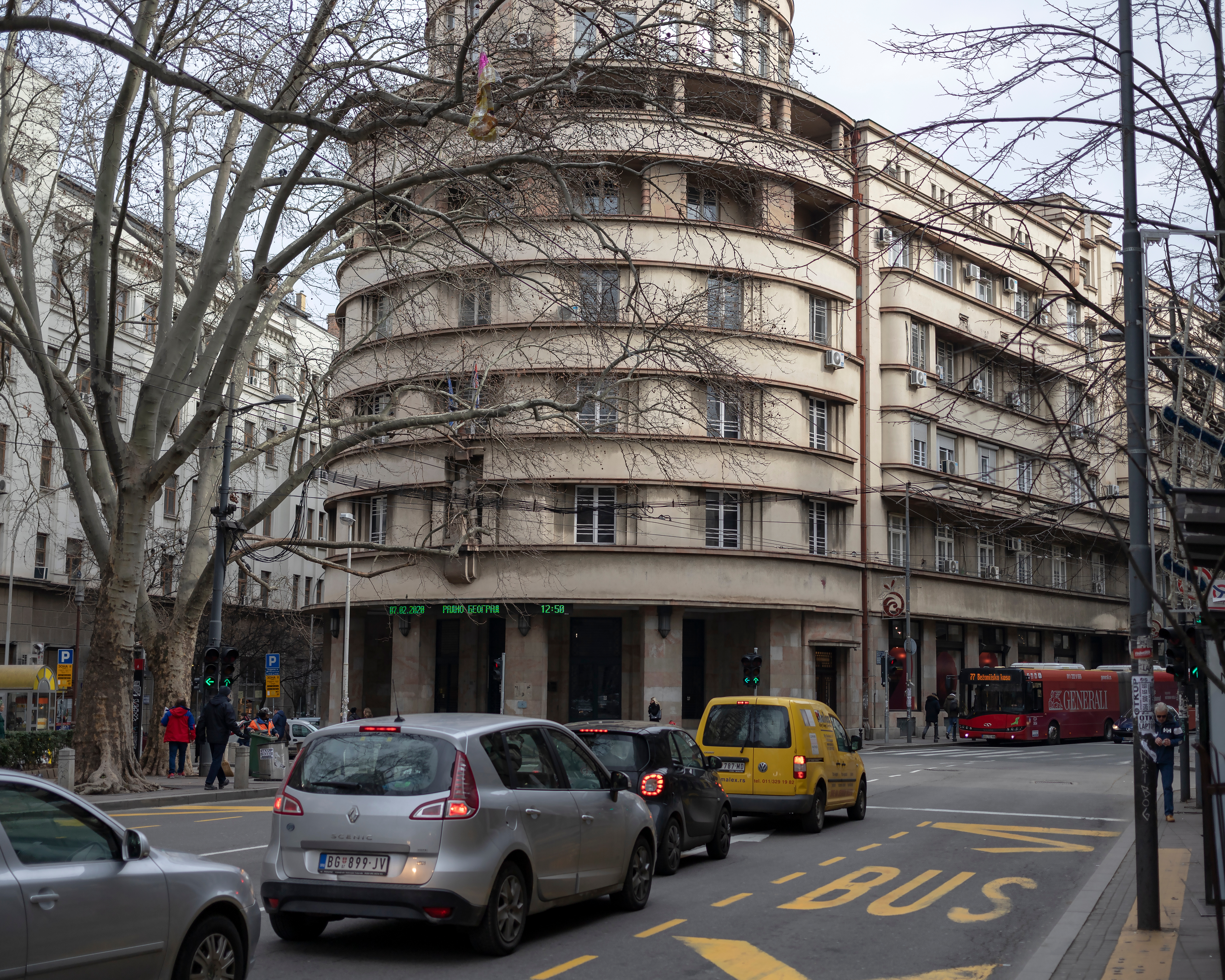 Belgrade,,Serbia,,Feb,7,,2020:,View,Of,State-owned,Radio,Belgrade