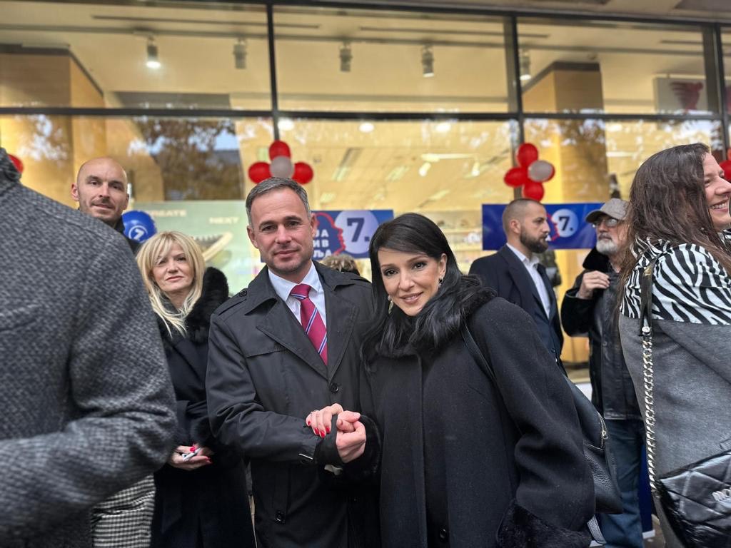 Miroslav Aleksić i Marinika Tepić, Kraljevo Stranka slobode i pravde Foto: SSP