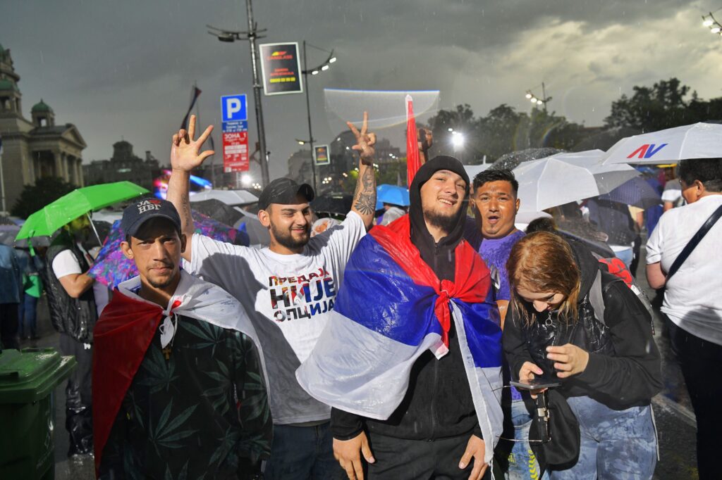 Beograd 26.05.2023. SNS, kontramiting,  Foto: Goran Srdanov/Nova.rs