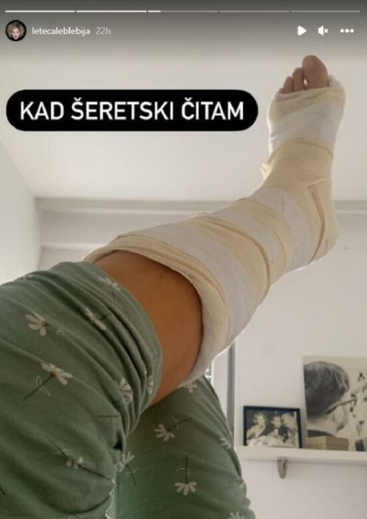 Aleksandra Janković Foto: Instagram/letecaleblebija