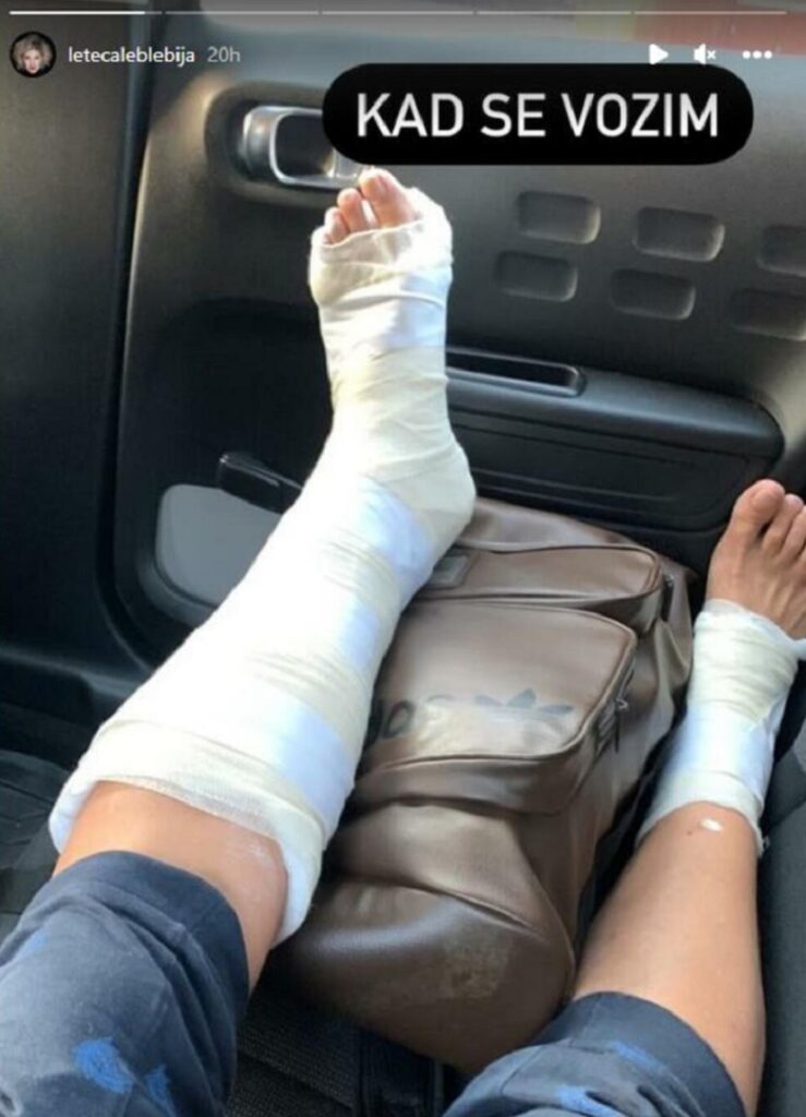 Aleksandra Janković Foto: Instagram/letecaleblebija