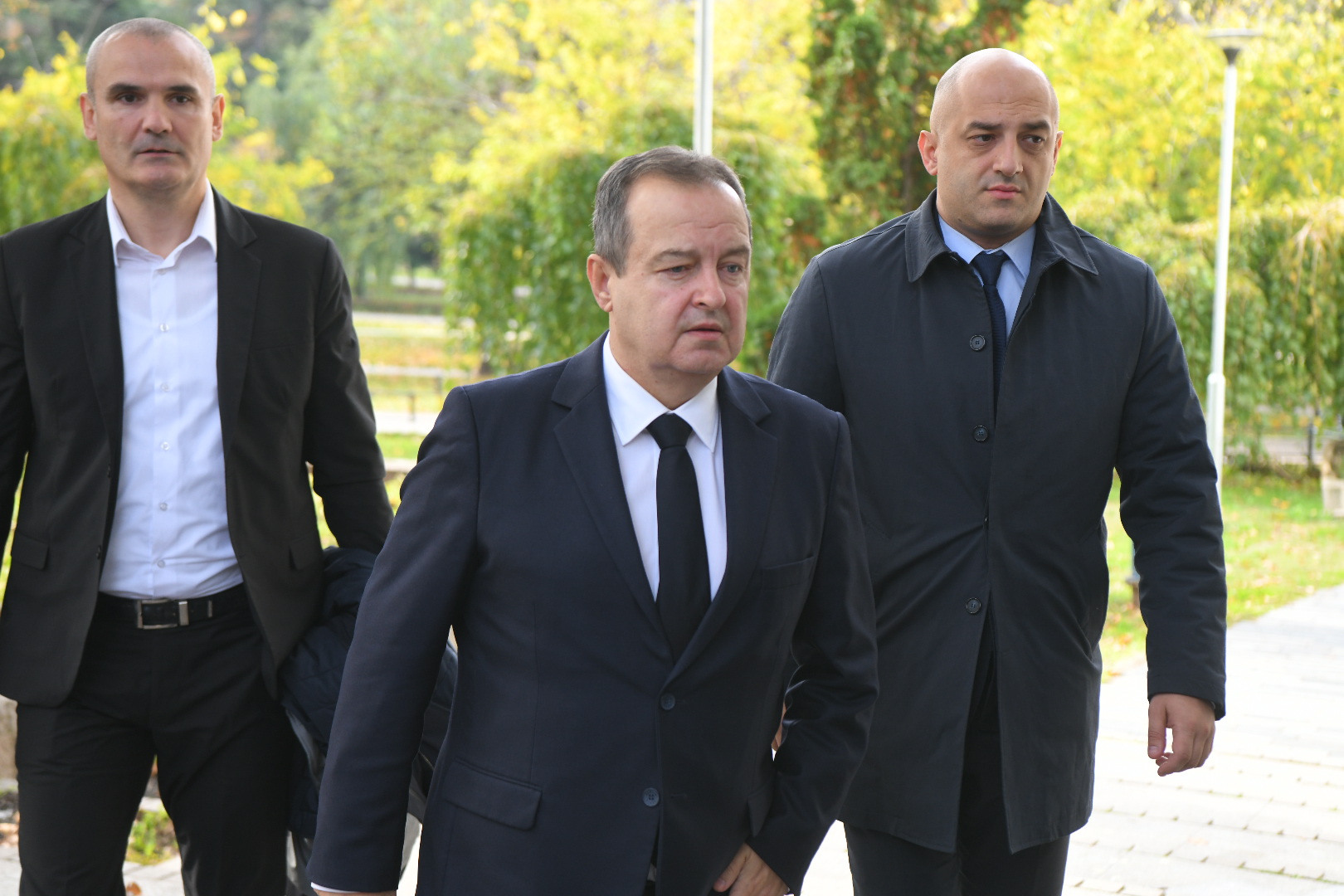 Beograd 20.11.2023.  Ivica Dačič. Komemoracija povodm smrti glumca Žarka Lauševića u Jugoslovenskom dramskom pozorištu, JDP Foto: Amih Hamzagić/Nova.rs