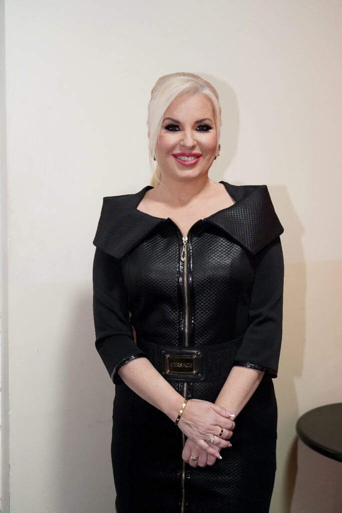 29, January, 2021, Belgrade - Recording of the TV show "At Lea Kis" on Grand TV. Lea Kis. Photo: Antonio Ahel/ATAImages
29, januar, 2021, Beograd - Snimanje TV emisije "Kod Lee Kis" na televiziji Grand. . Photo: Antonio Ahel/ATAImages