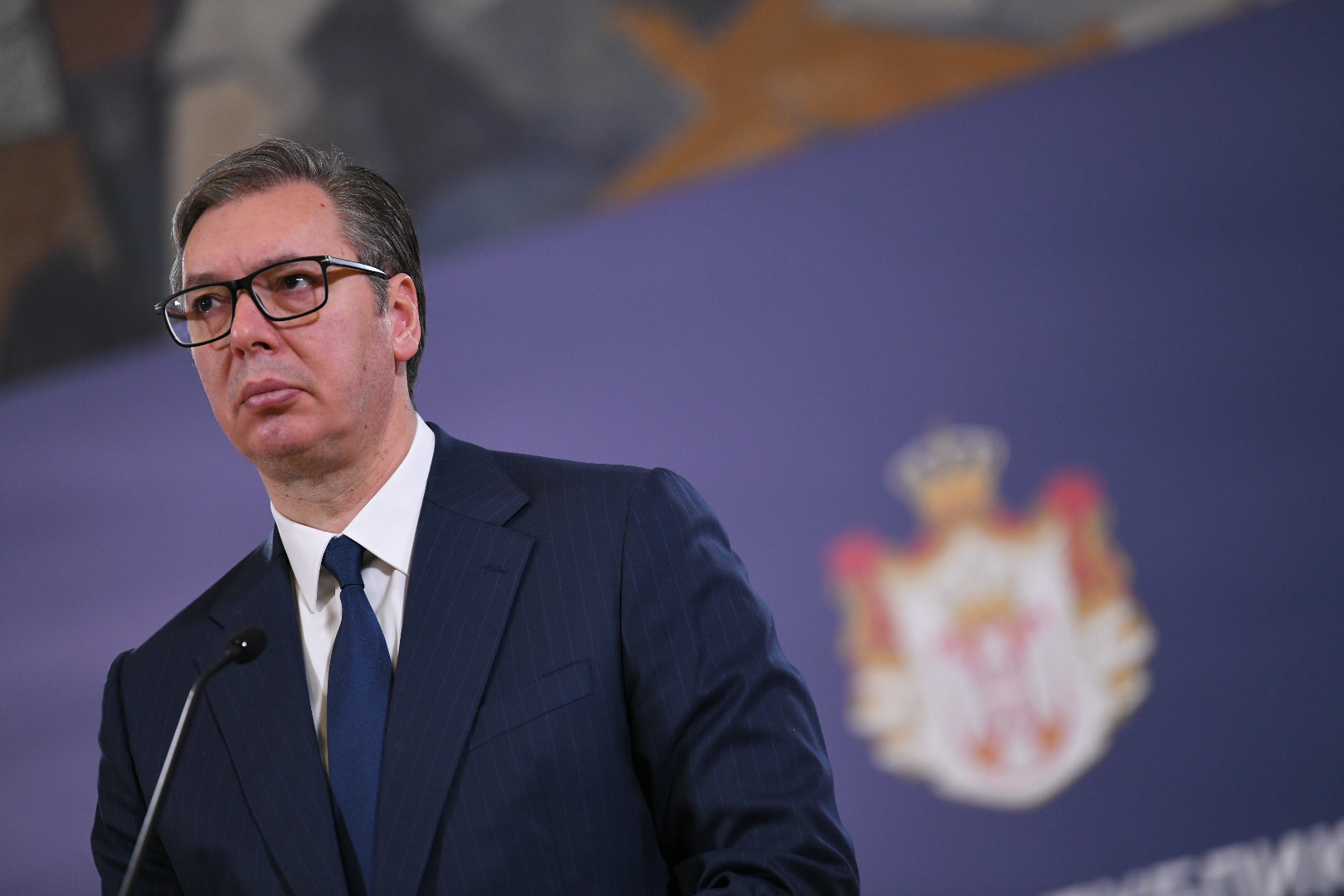 Beograd 21. novembar 2023. Sastanak predsednika Srbije Aleksandara Vučića i  generalnog sekretara NATO-a Jensa Stoltenberga Foto:Amir Hamzagić/Nova.rs