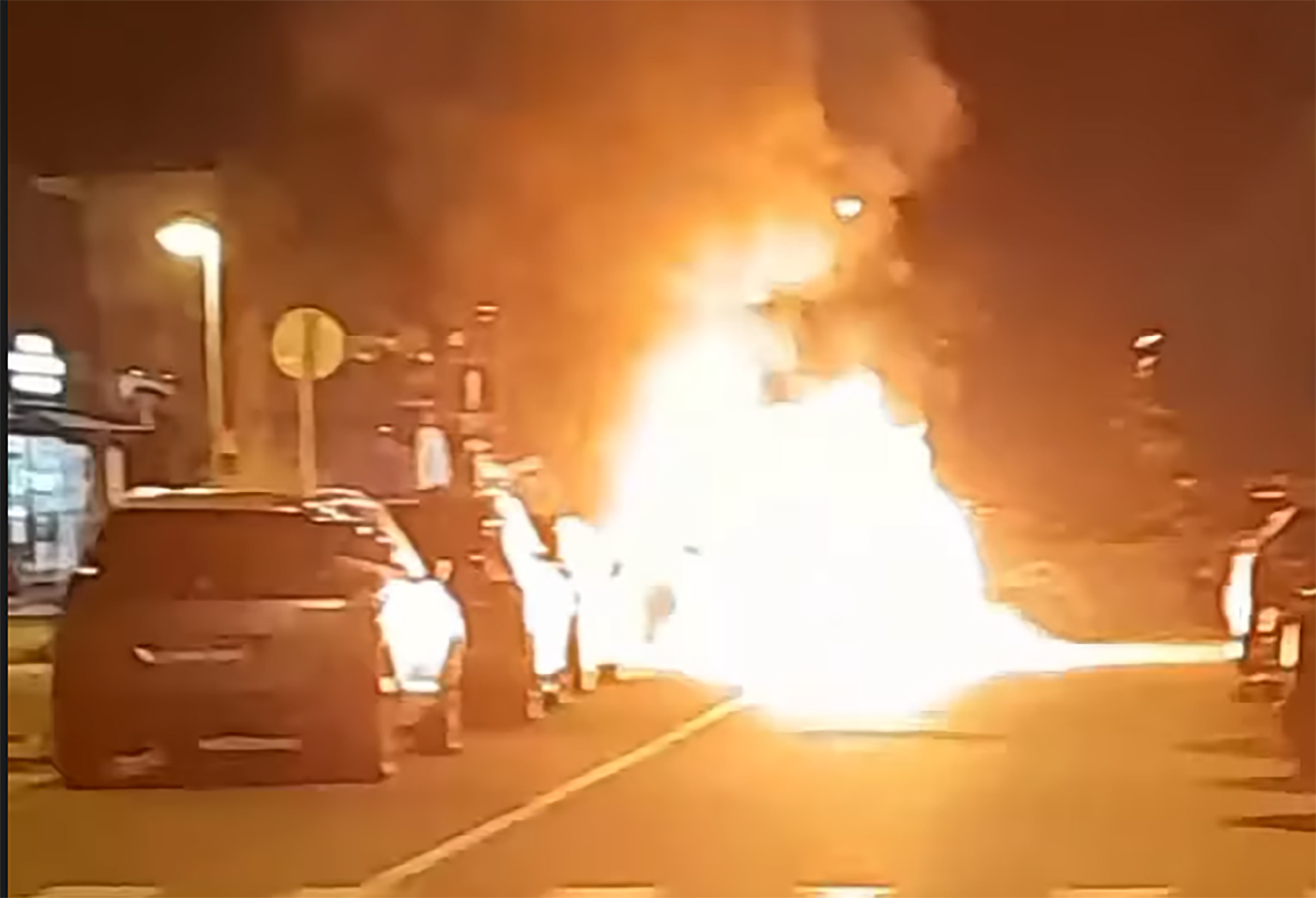 auto boda ninkovic  izgoreo izgoreo automobil Bode Ninkovića