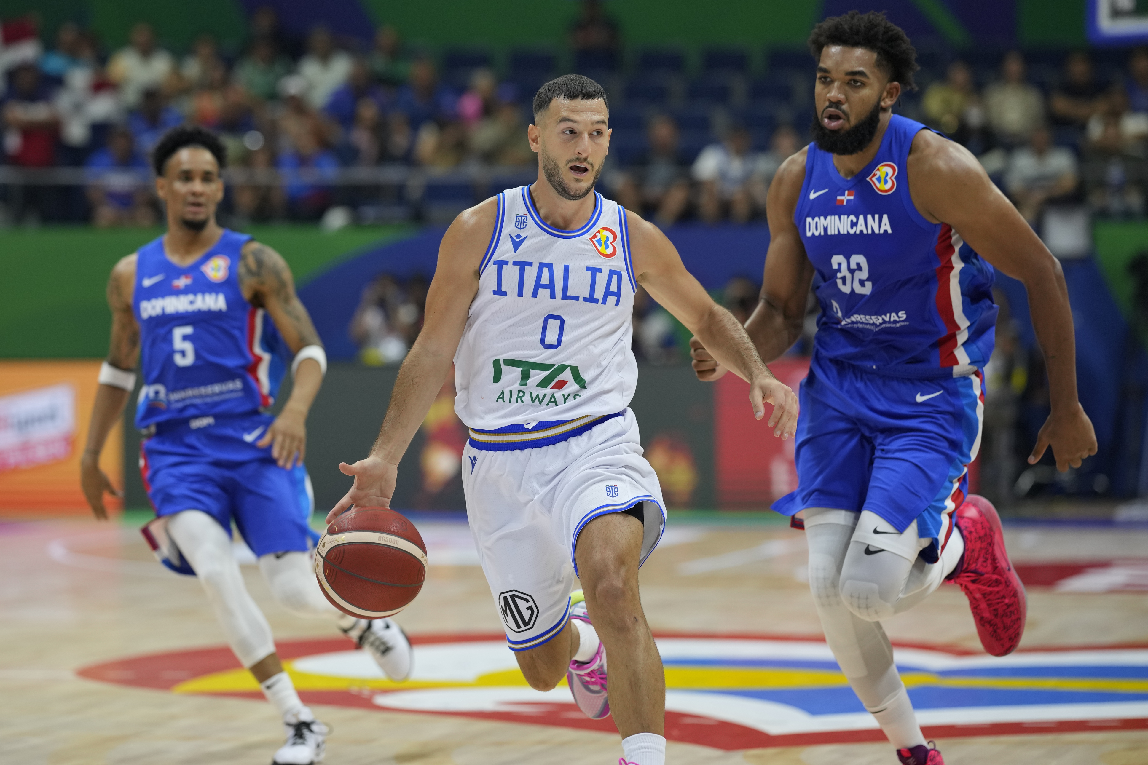 World Cup Italy Dominican Republic Basketball