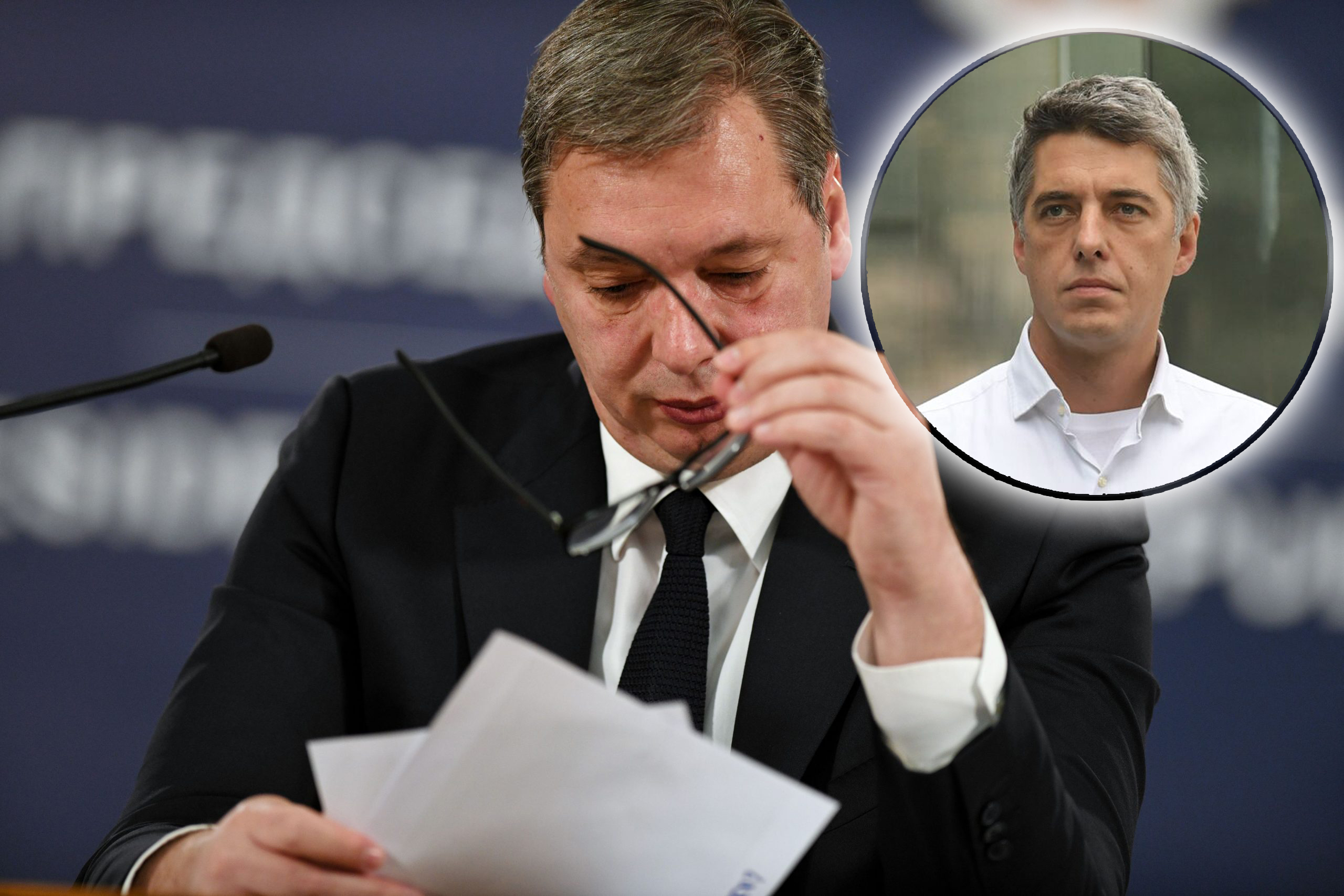 Aleksandar Vučić i Đorđe Miketić kombo