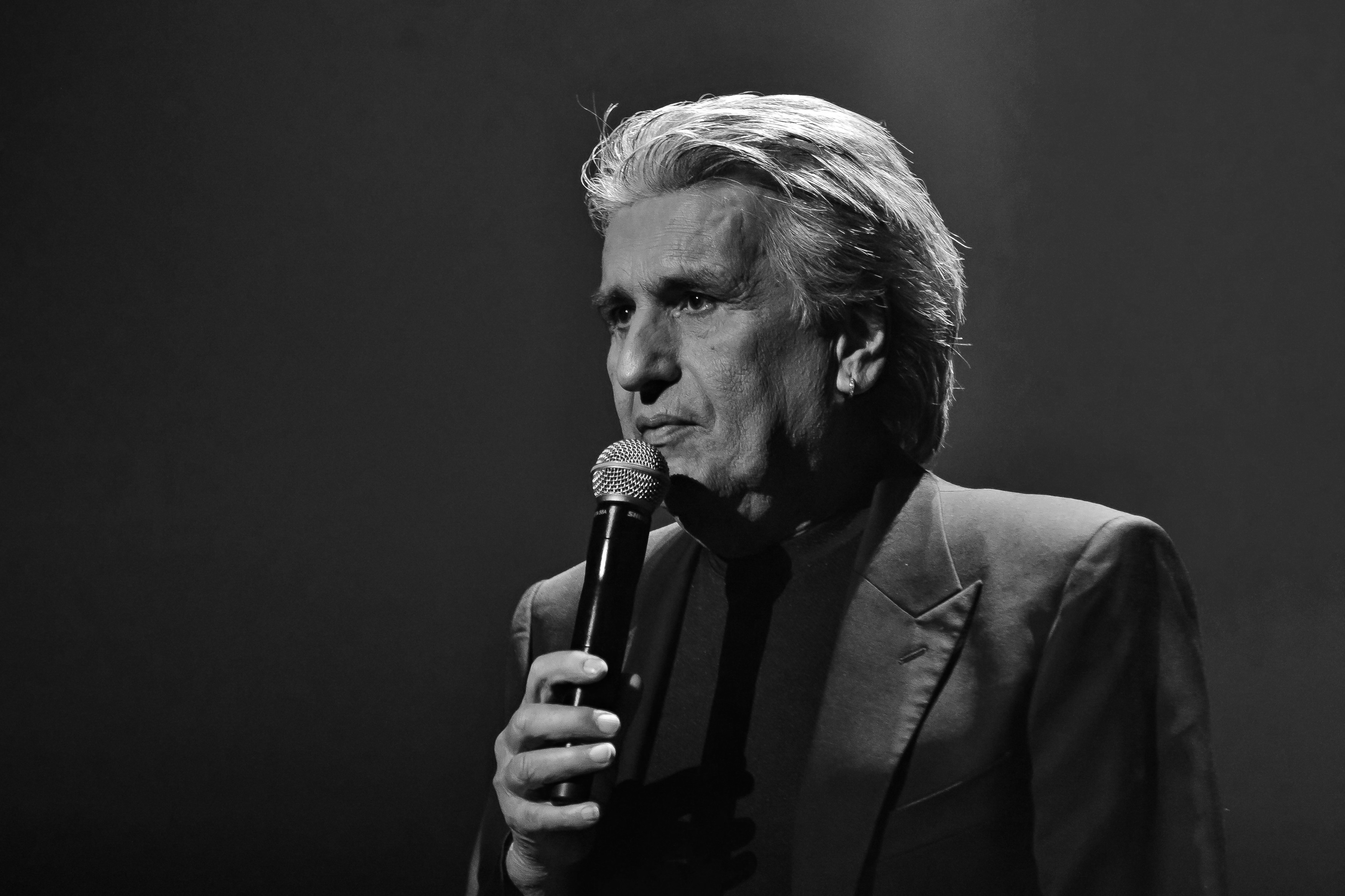 November 27, 2017 - Kiev, Kiev, Ukraine - Italian singer Toto Cutugno during a concert in Kyiv.,Image: 357108093, License: Rights-managed, Restrictions: , Model Release: no, Credit line: Pacific Press / Zuma Press / Profimedia