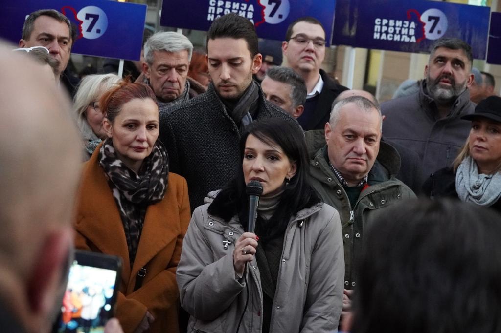 Marinike Tepić sa konferencije za medije danas iz Subotice