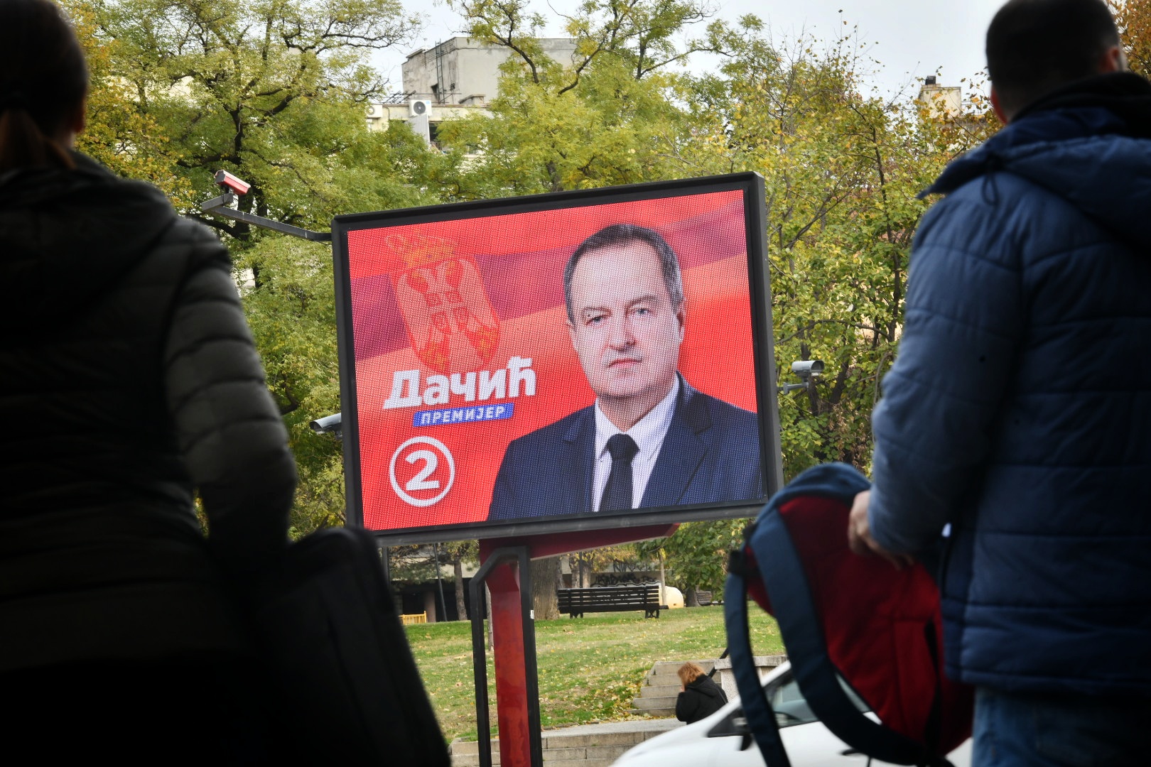 Beograd, 27.11.2023. Predizborna kampanja, bilbordi, izbori 2023. Dačić premijer Foto: Vesna Lalić/Nova.rs