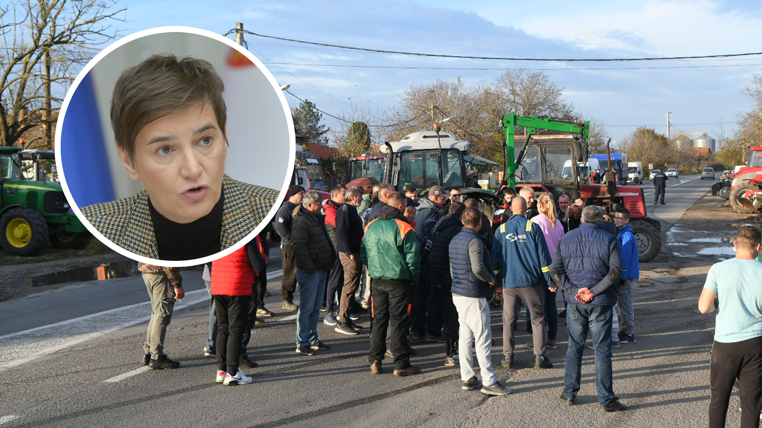Ana Brnabić, Poljoprivrednici