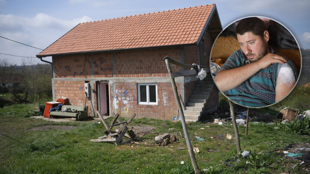 Beograd 11.04.2023. naselje Ripanj mesto napada, kuca napadnute porodice i ubijene devojcice, hronika, ubistvo, otmica