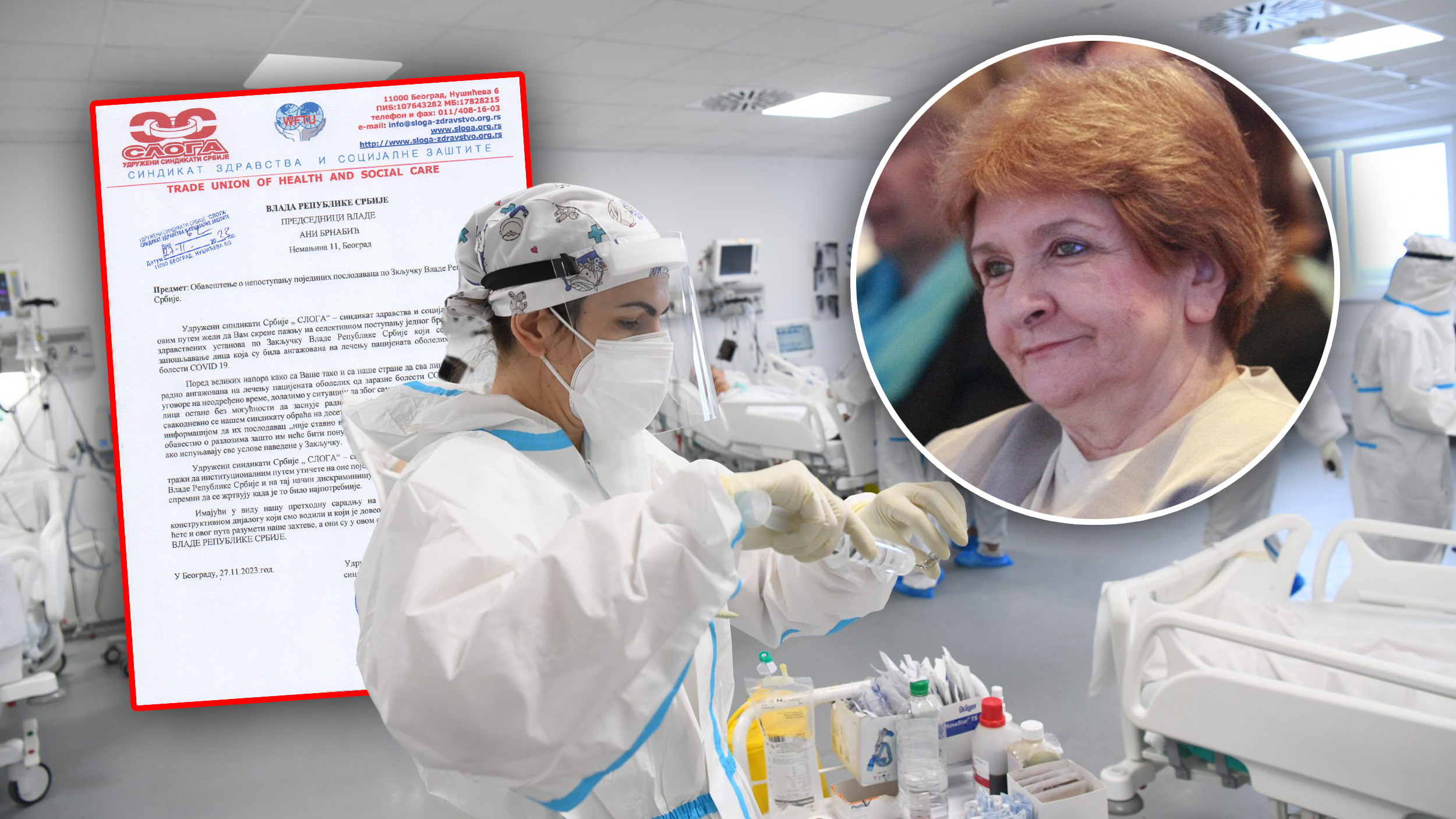 lekari. Lekari u kovidu, dopis