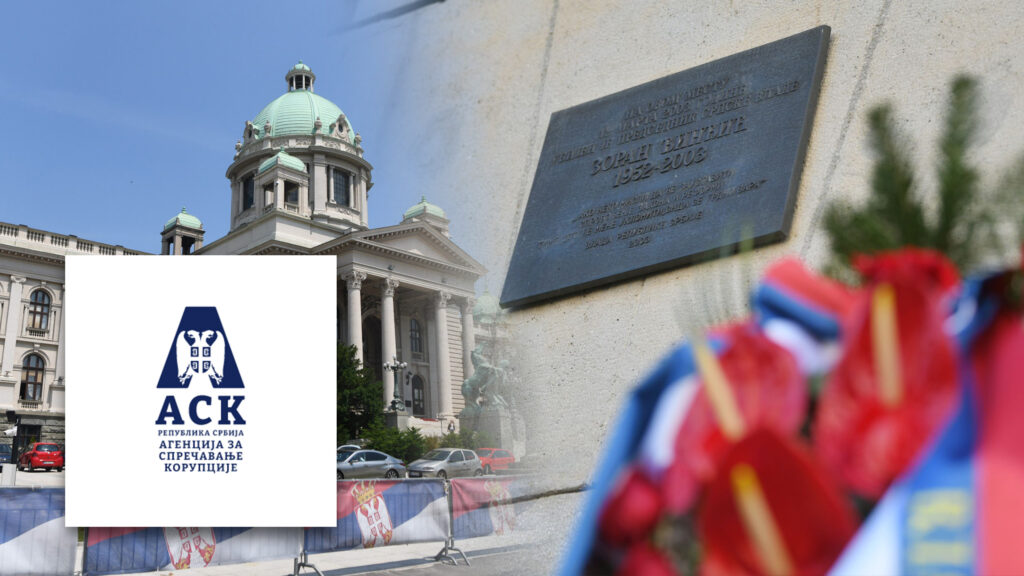 Agencija za sprečavanje korupcije; Skupština, Zoran Đinđić