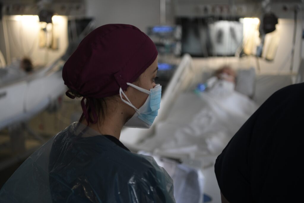 Batajnica kovid bolnica 30.03.2023. 
Foto: Dragan Mujan/Nova.rs