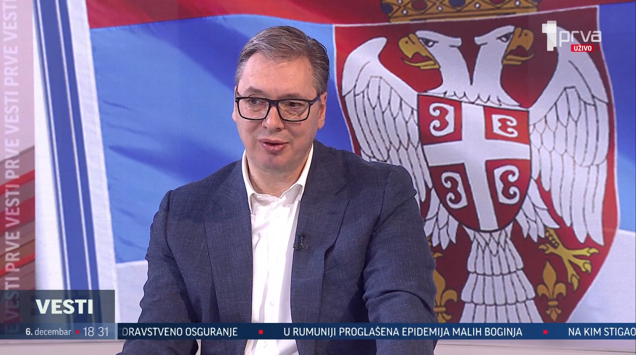 Aleksandar Vučić Foto: Printscreen/Prva