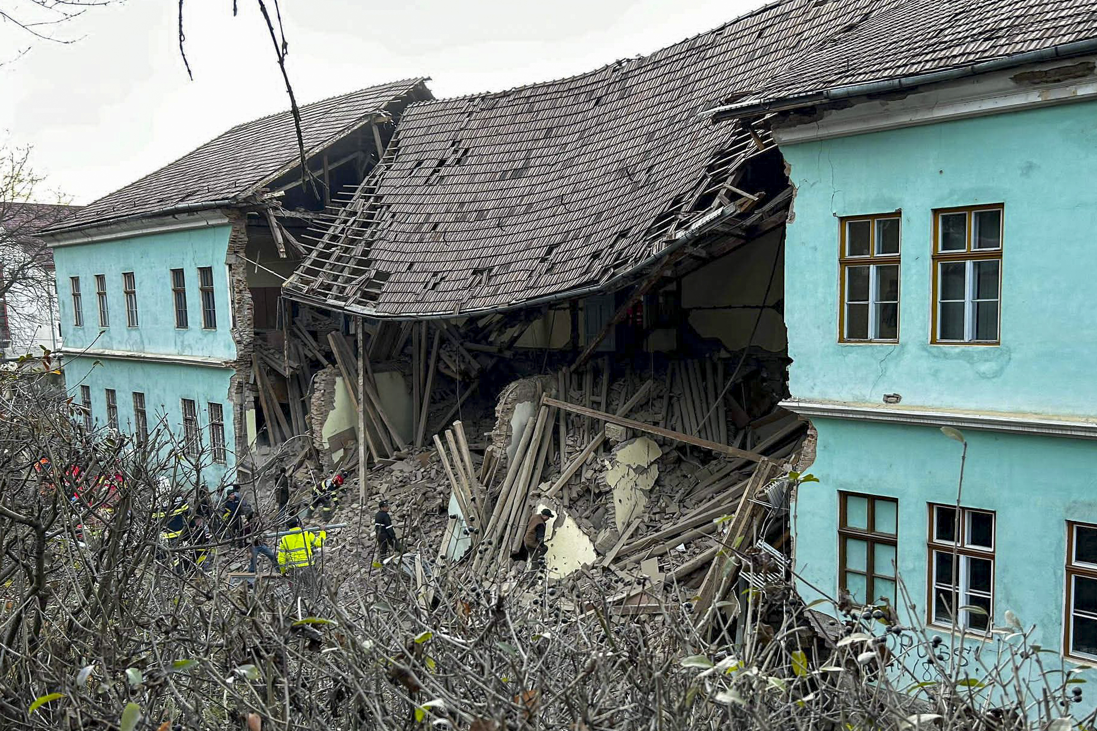 Romania Boarding School Collapse