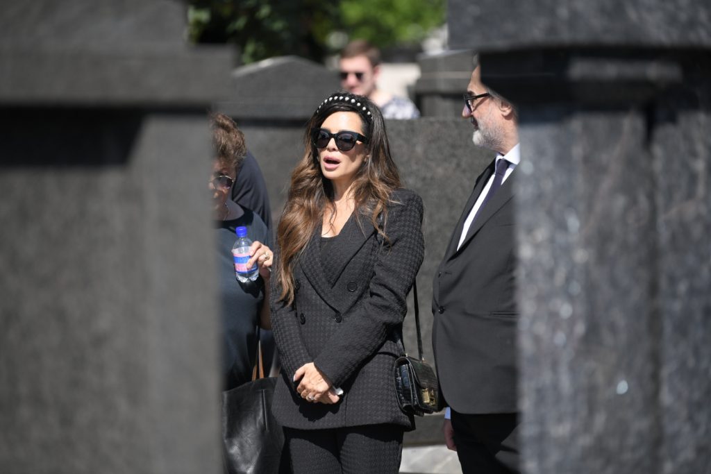 Beograd 12.05.2022 sahrana vidoje ristović , muz nikolina pisek Foto: Dragan Mujan/Nova.rs