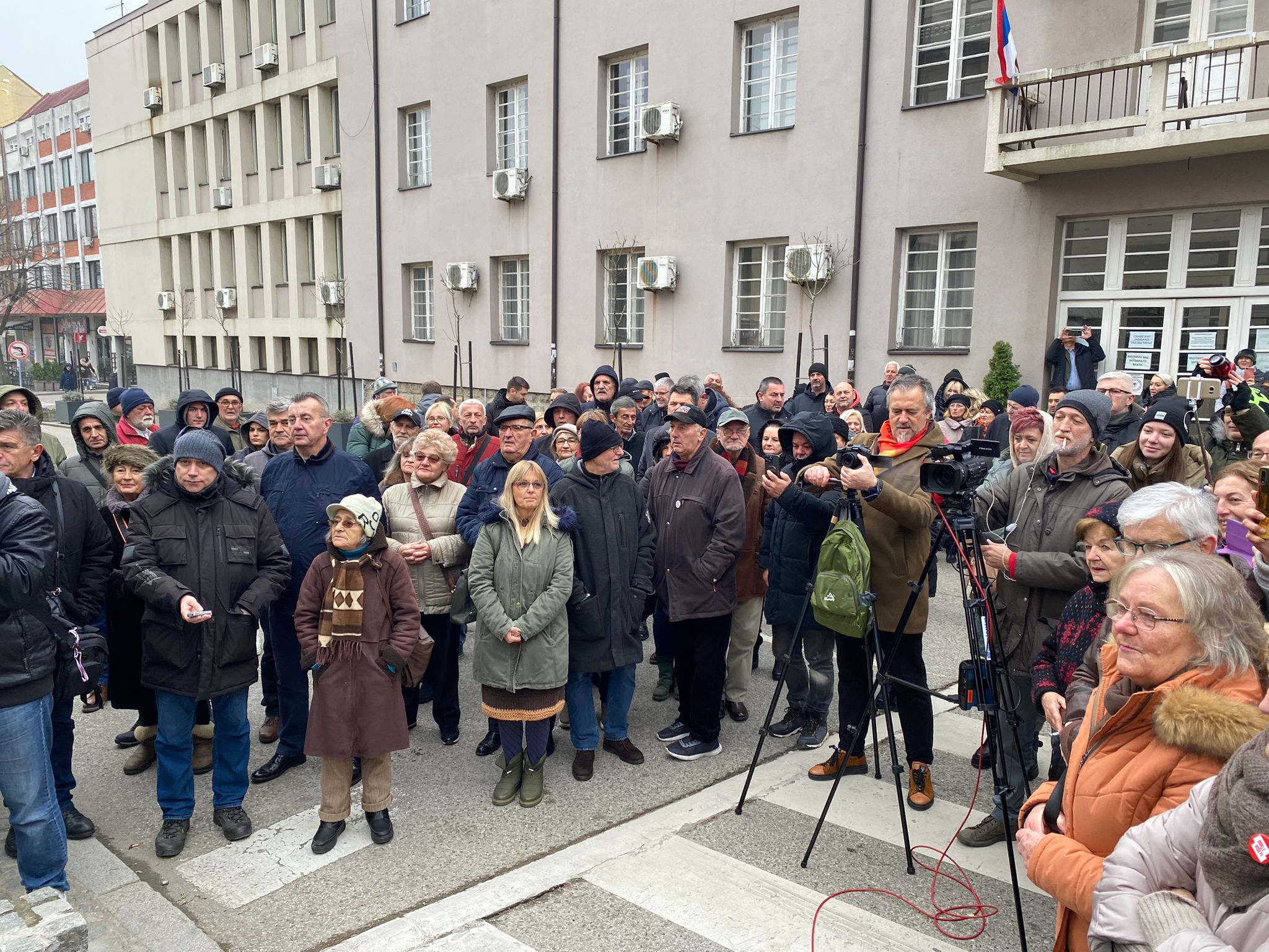 Loznica, 09.12.2023. Inicijativa ProGlas u Loznici Foto: ProGlasb