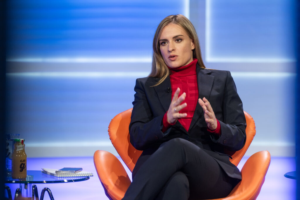 Beograd 05.11.2023. Milica Đurđević Stamenkovski, emisija Utisak nedelje Foto: Ivan Dinić/Nova