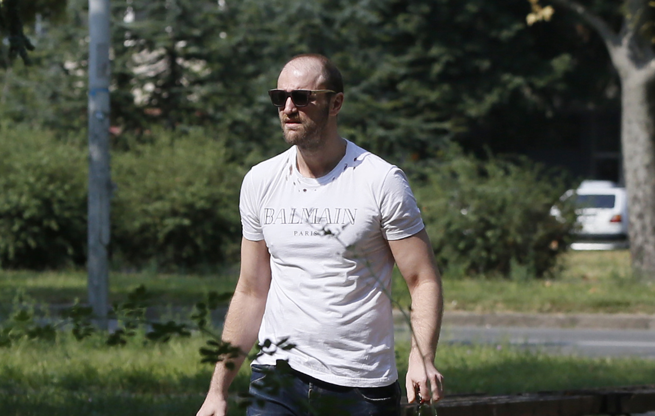 Darko Kostic in front of court.Darko Kostic ispred suda.