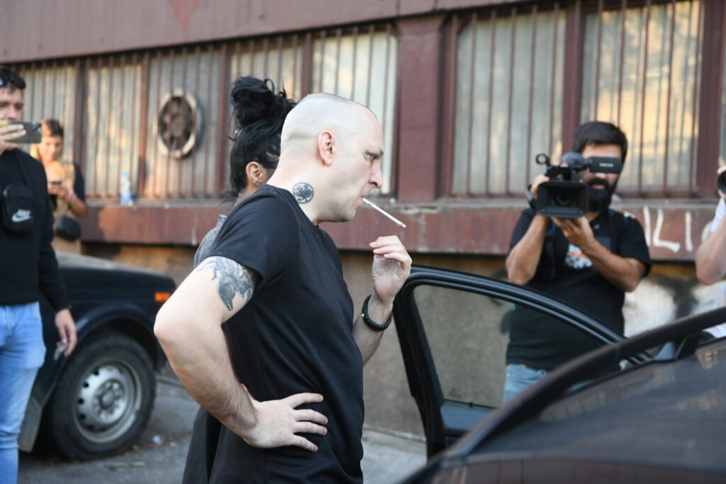 Beograd 03.10.2023. Zoran Marjanović, pušten iz zatvora, pritvora, izlazak iz zatvora, pritvora,  zatvor, pritvor Foto: Vesna Lalić/Nova.rs