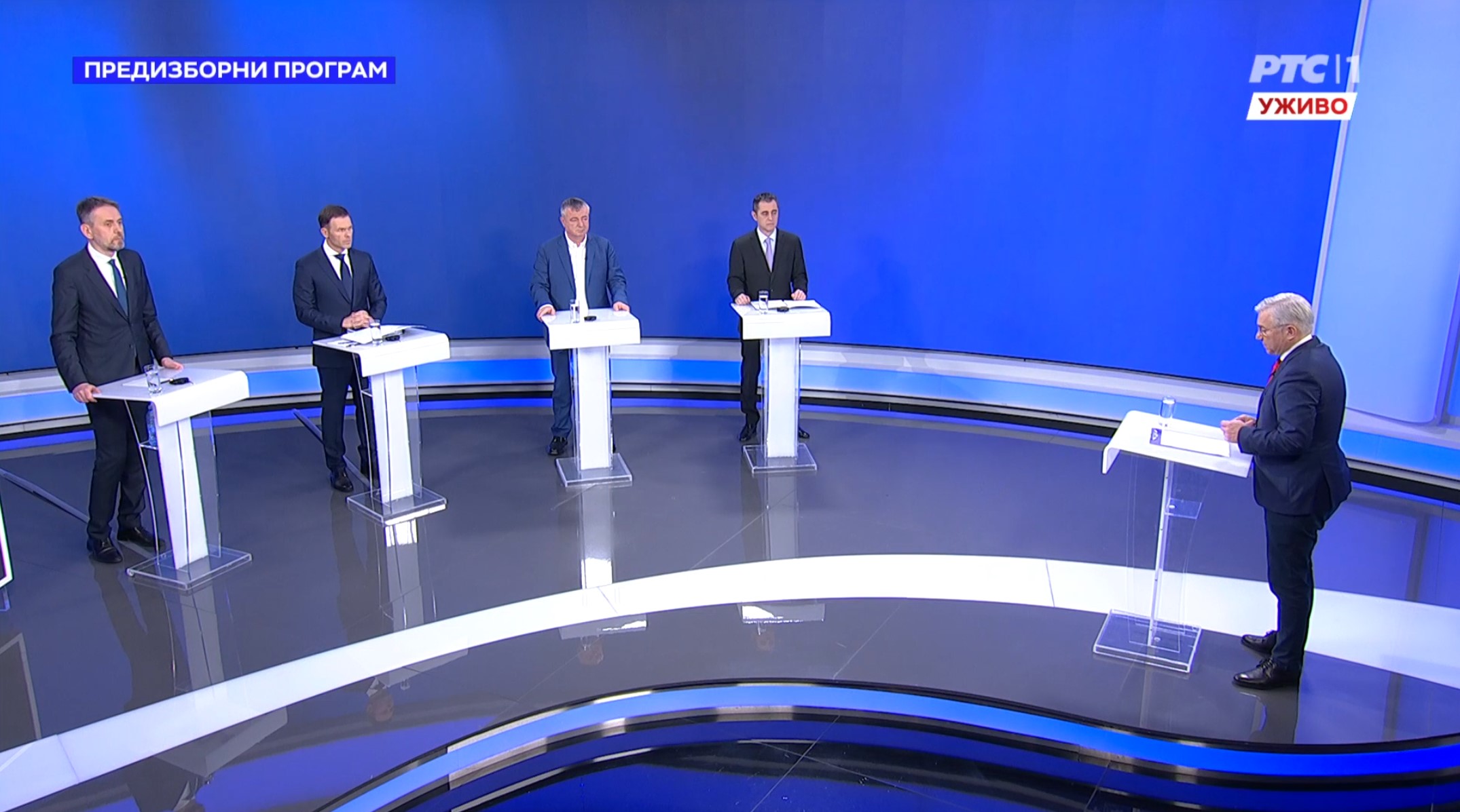 Emisija Reč na reč, predizborni program Foto: Printscreen/RTS