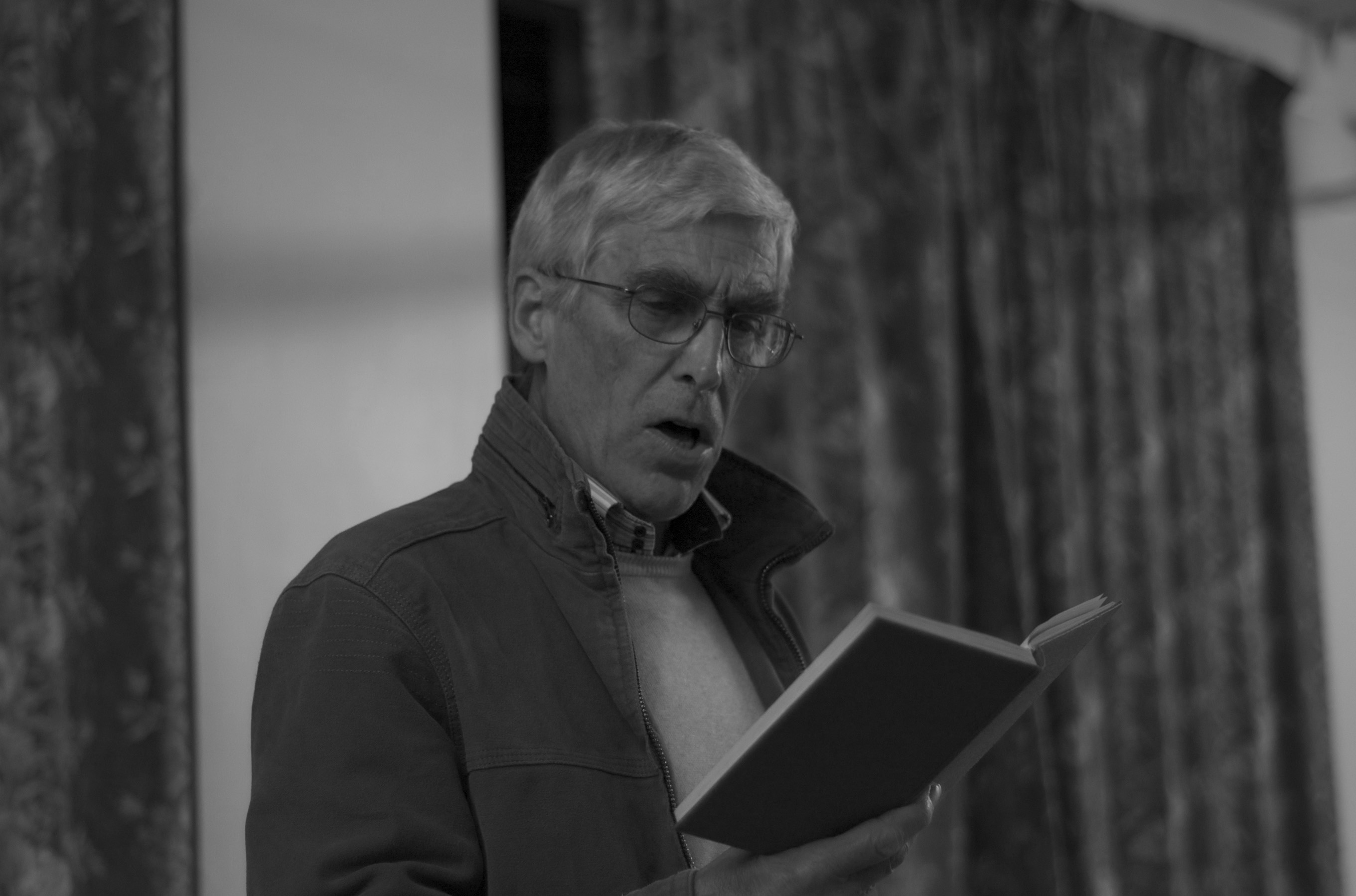 Terrence Hardiman at the Launch of Michael Standen's "Start Somewhere"