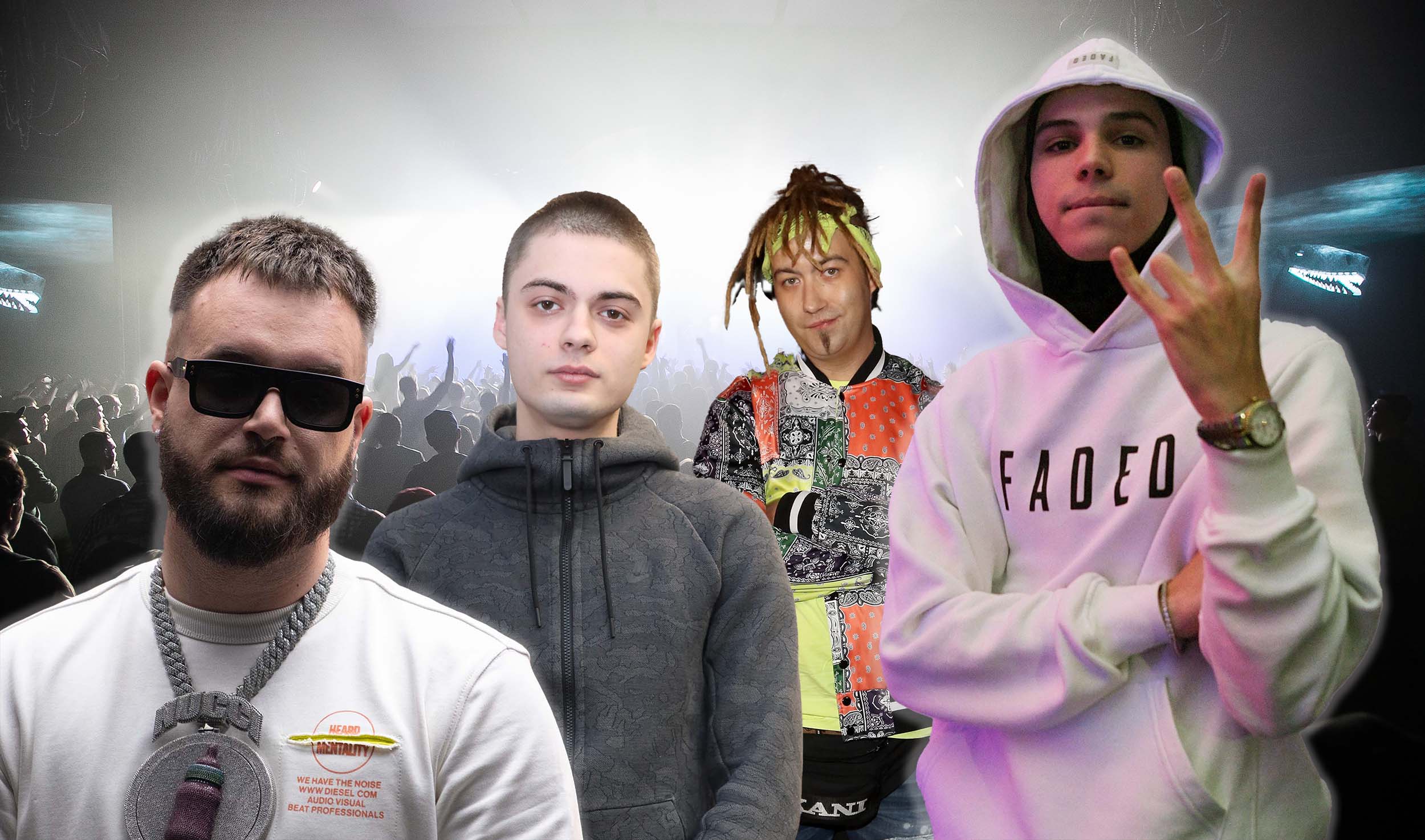 Kombo - Nući, Vojaž, Crni cerak, Rasta