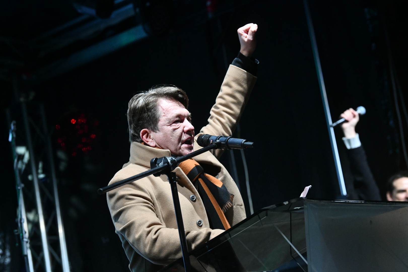 Beograd 14. decembar 2023.  Zavrsna konferencija Inicijative ProGlas na Trgu Nikole Pasica Foto:Vesna Lalić/Nova.rs