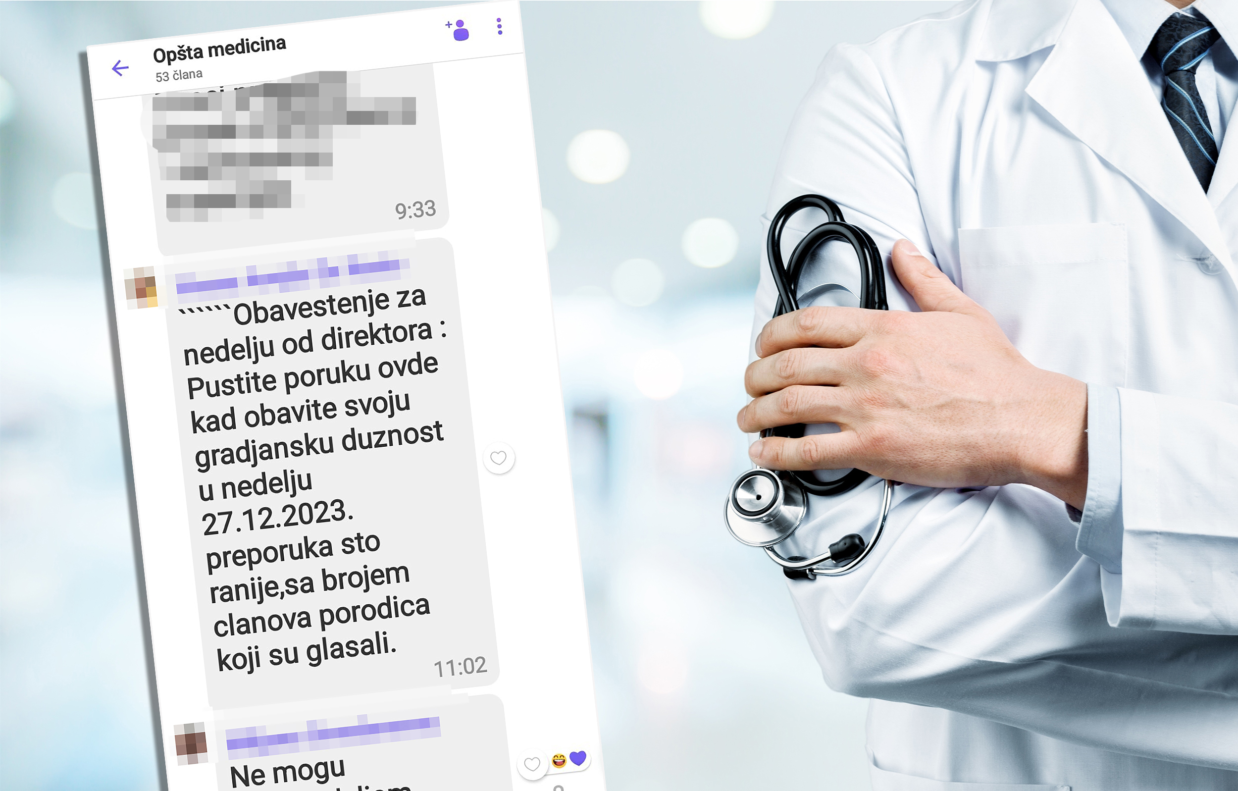 Medicinari u Vršcu dobili poruku od direktora