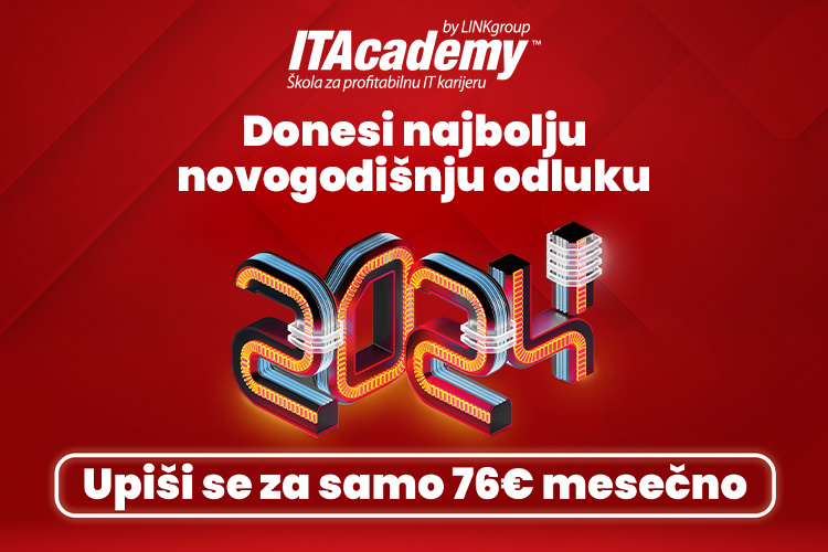 PR LINKgroup nova.rs 25.12. sa isticanjem na naslovnoj od 8h ujutru  PR, Obrazovanje, Link Group, IT Akademija