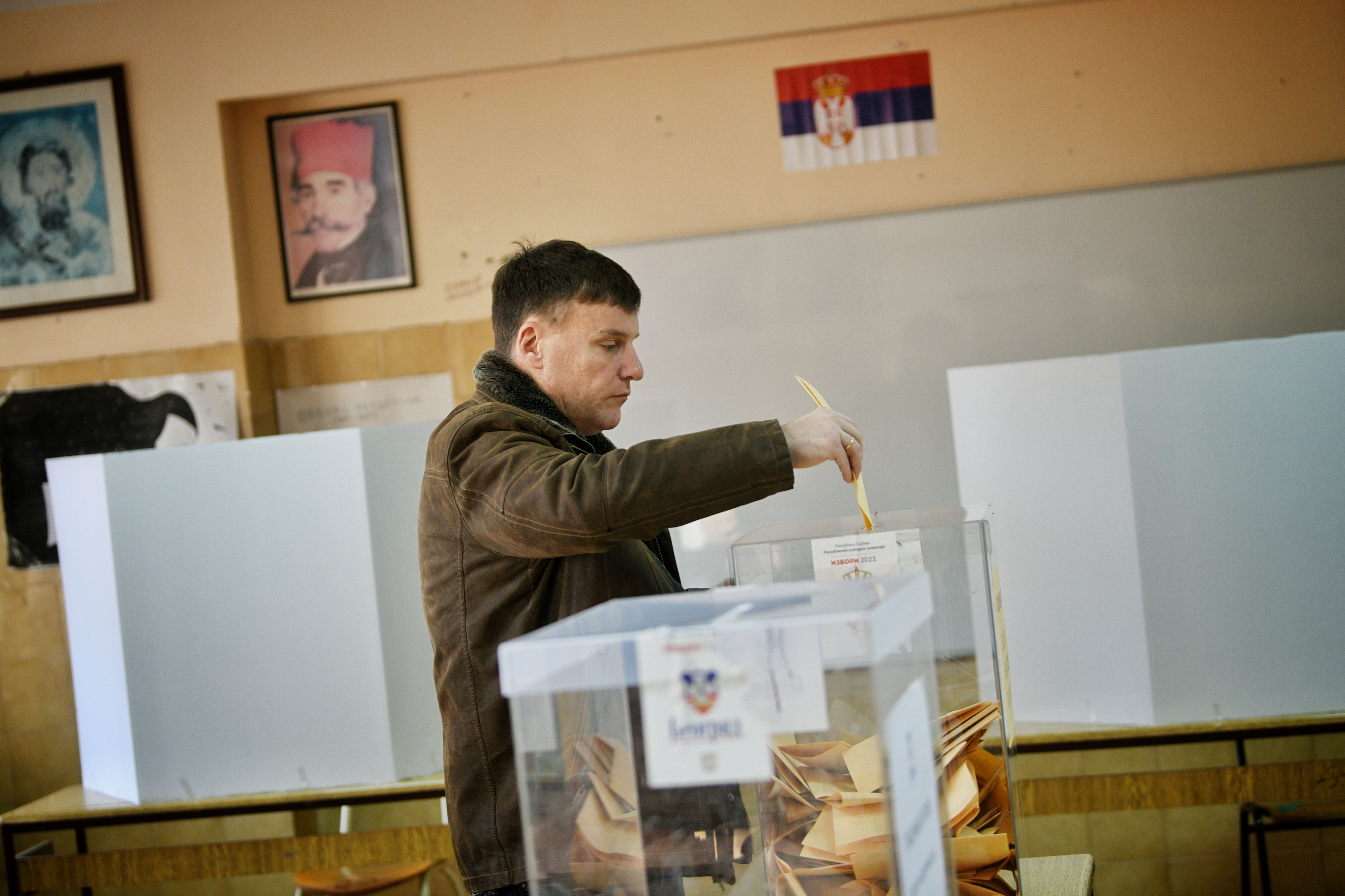 Beograd, 17.12.2023. Parlamentarni izbori, vanredni parlamentarni izbori, glasanje, lokalni izbori,   Foto: Filip Krainčanić/Nova.rs