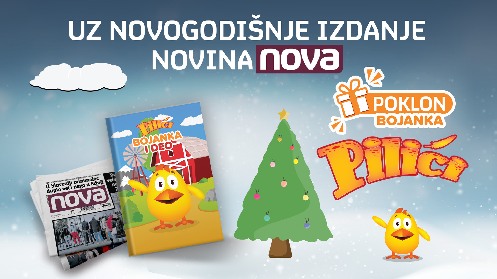 Pilići bojanka