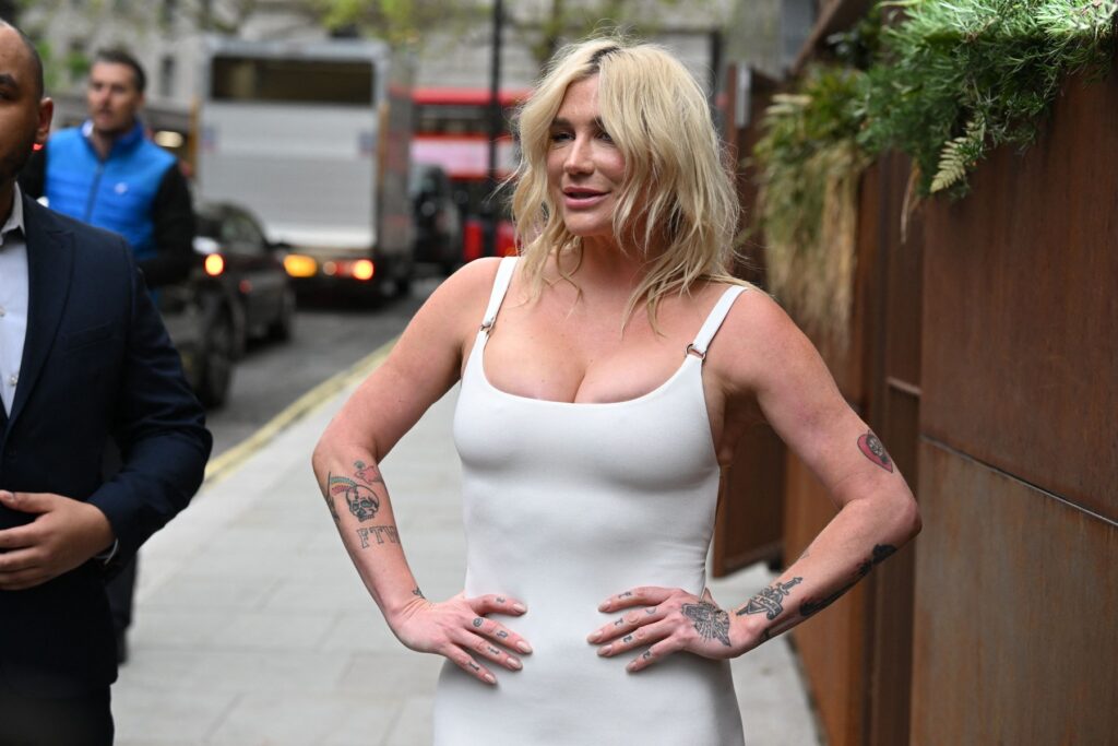 Kesha attending her listening party at 180 Strand.
11 May 2023,Image: 775196542, License: Rights-managed, Restrictions: World Rights, Model Release: no, Pictured: Kesha, Credit line: Mega / The Mega Agency / Profimedia
