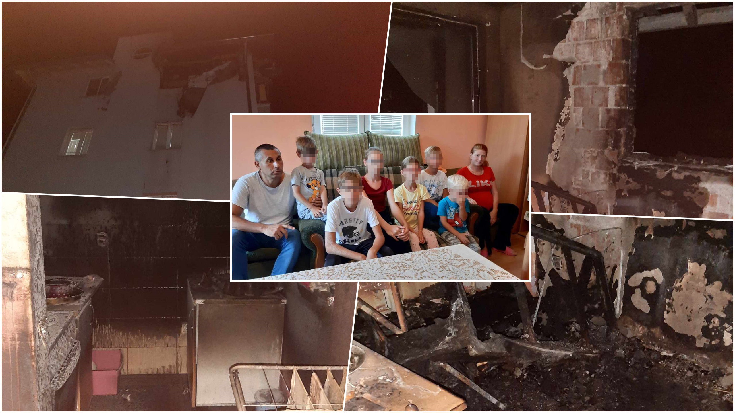 Gadžin Han, požar u stanu, izgoreo stan, Tomislava Cvetanović Durković, kombo Foto: Privatna arhiva